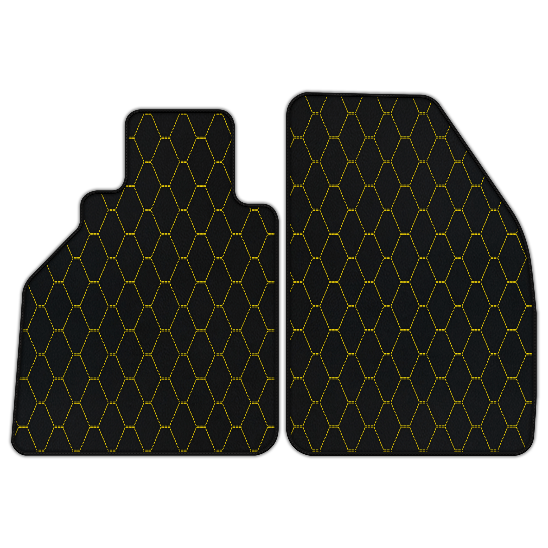 Customizable Leather Floor Mats for Porsche 986 Boxster (1996-2004)