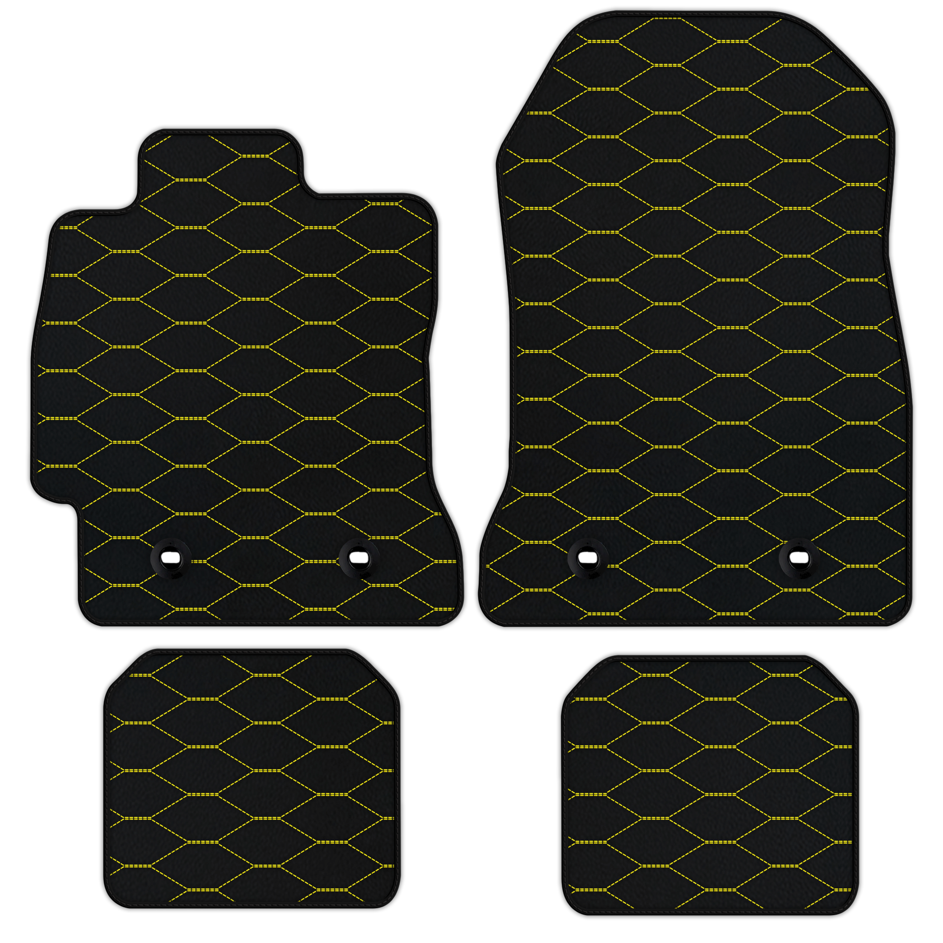 Premium Customizable Leather Floor Mats for Toyota GT86 (2012-2021)