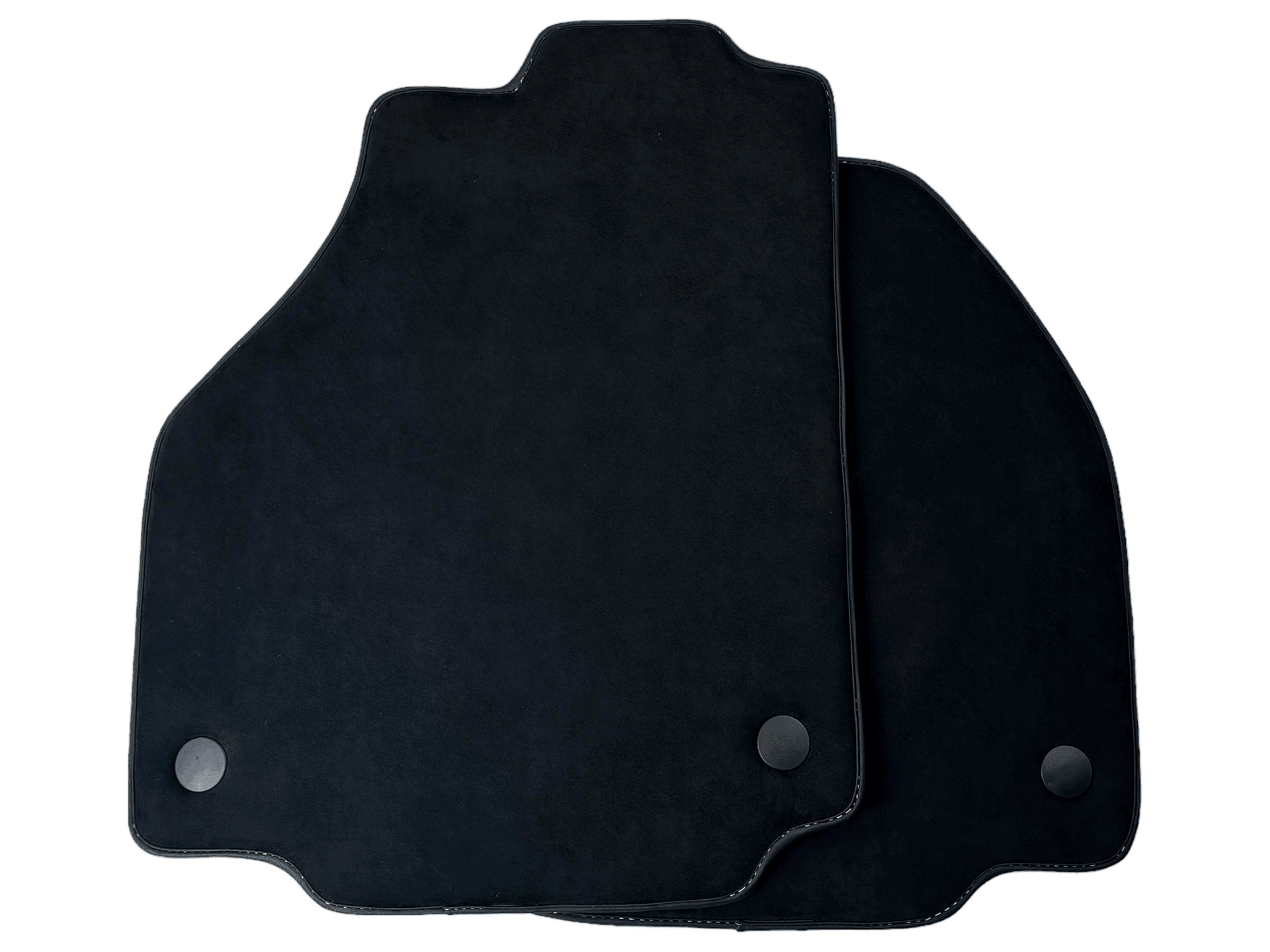 Alcantara Floor Mats for Ferrari 488 Spider 2016-2022 Yellow Sewing - AutoWin