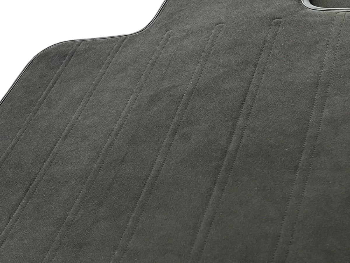 Alcantara Floor Mats For Rolls Royce Black Badge Phantom VIII (2017-2024) - AutoWin