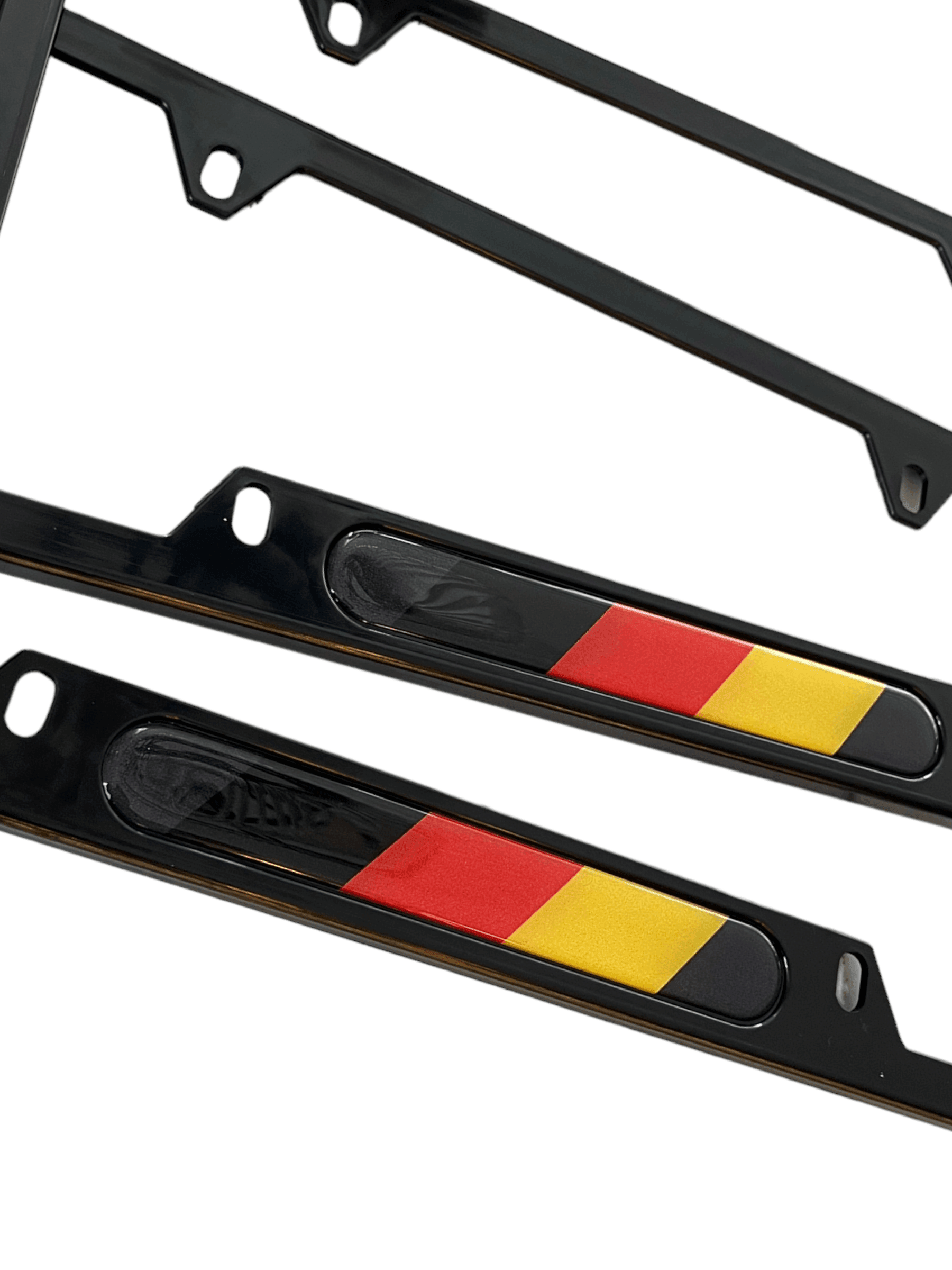 Autowin Number Plate Holder USA Standard Size Germany Flag - AutoWin