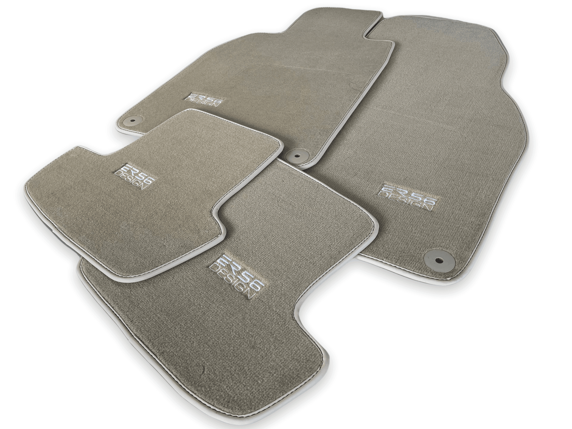 Beige Floor Mats for Porsche 911 - 991 (2012-2019) | ER56 Design - AutoWin