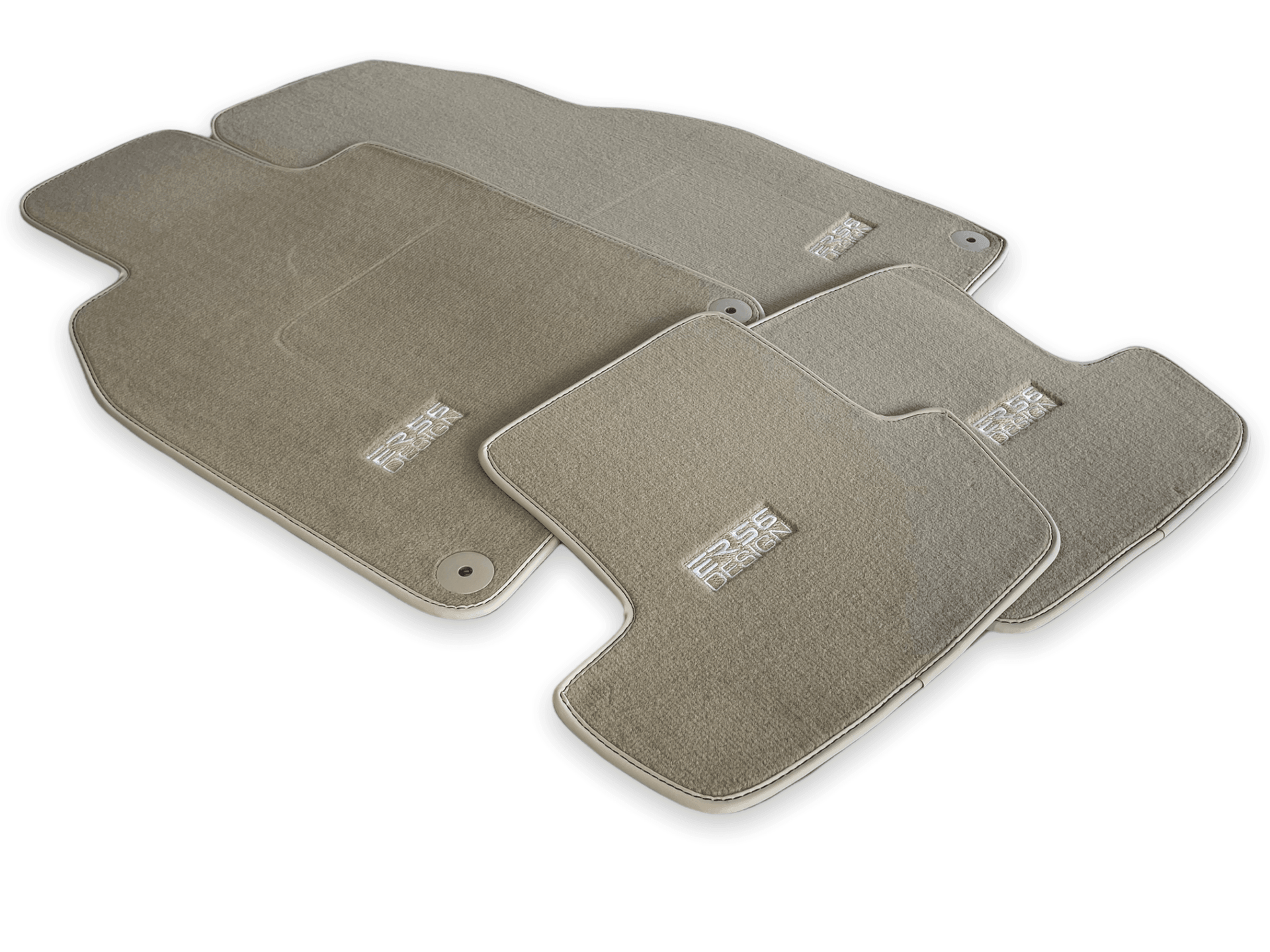 Beige Floor Mats for Porsche 911 - 991 (2012-2019) | ER56 Design - AutoWin