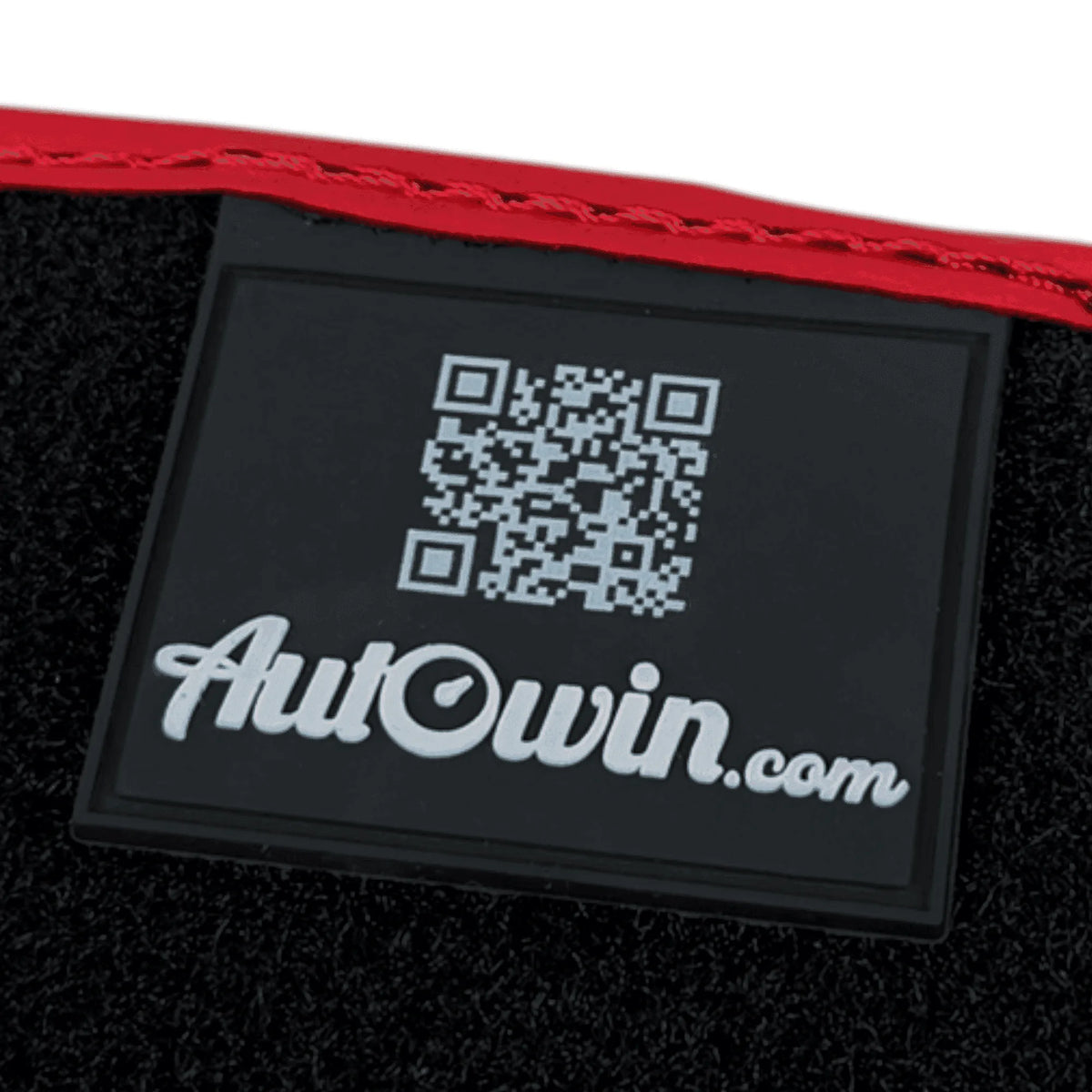 Black Alcantara Floor Mats for Ferrari 458 Speciale (2012-2015) with Red Alcantara Accents