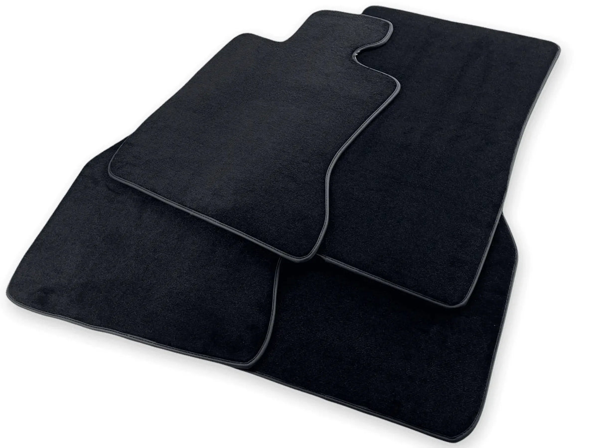 Black Carpet Floor Mats for Rolls Royce Phantom VIII (2017-2024) - AutoWin