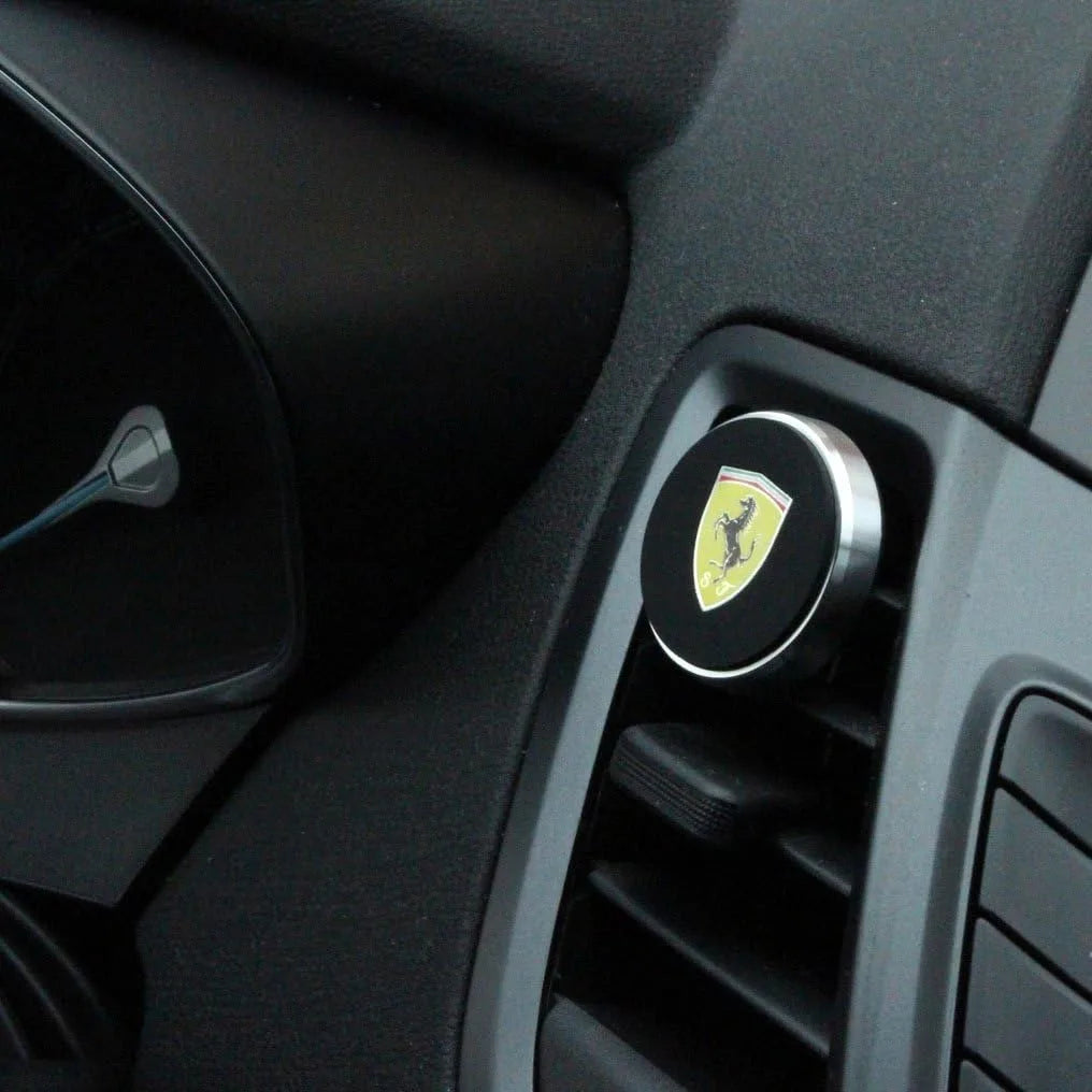 Black Ferrari Car Phone Holder – Air Vent Mount | Universal Fit