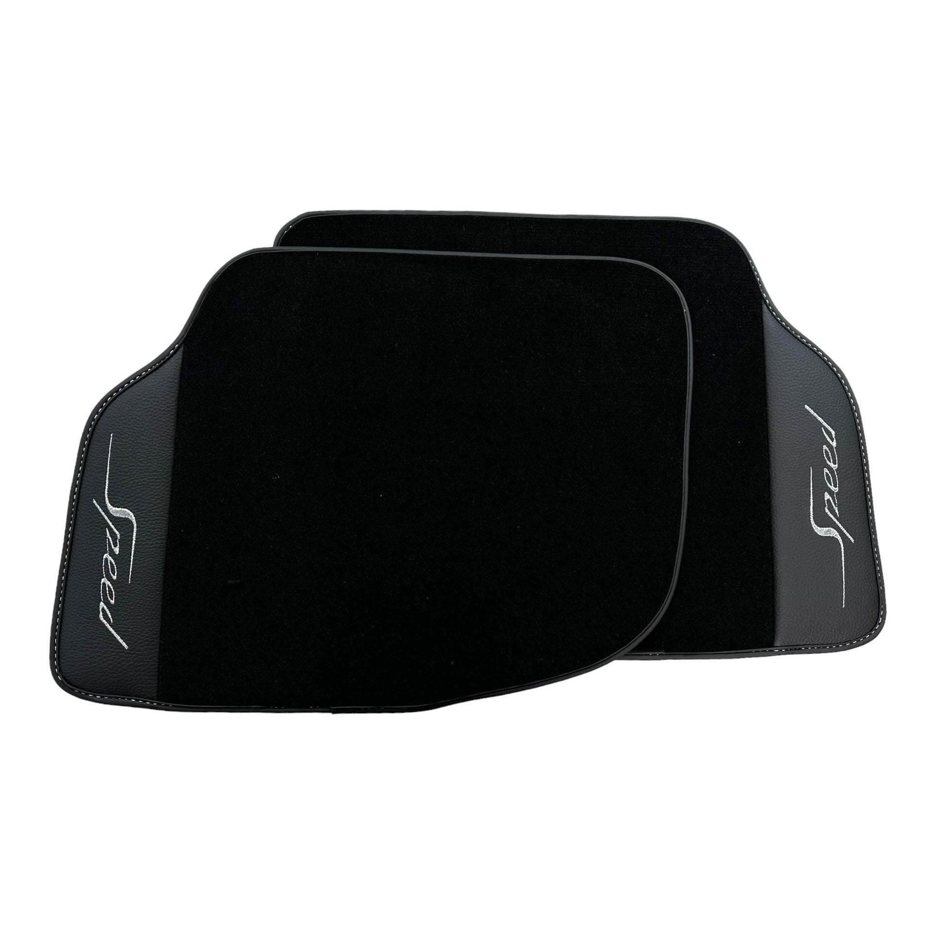 Black Floor Mats For Bentley Flying Spur Speed (2019-2023) - AutoWin