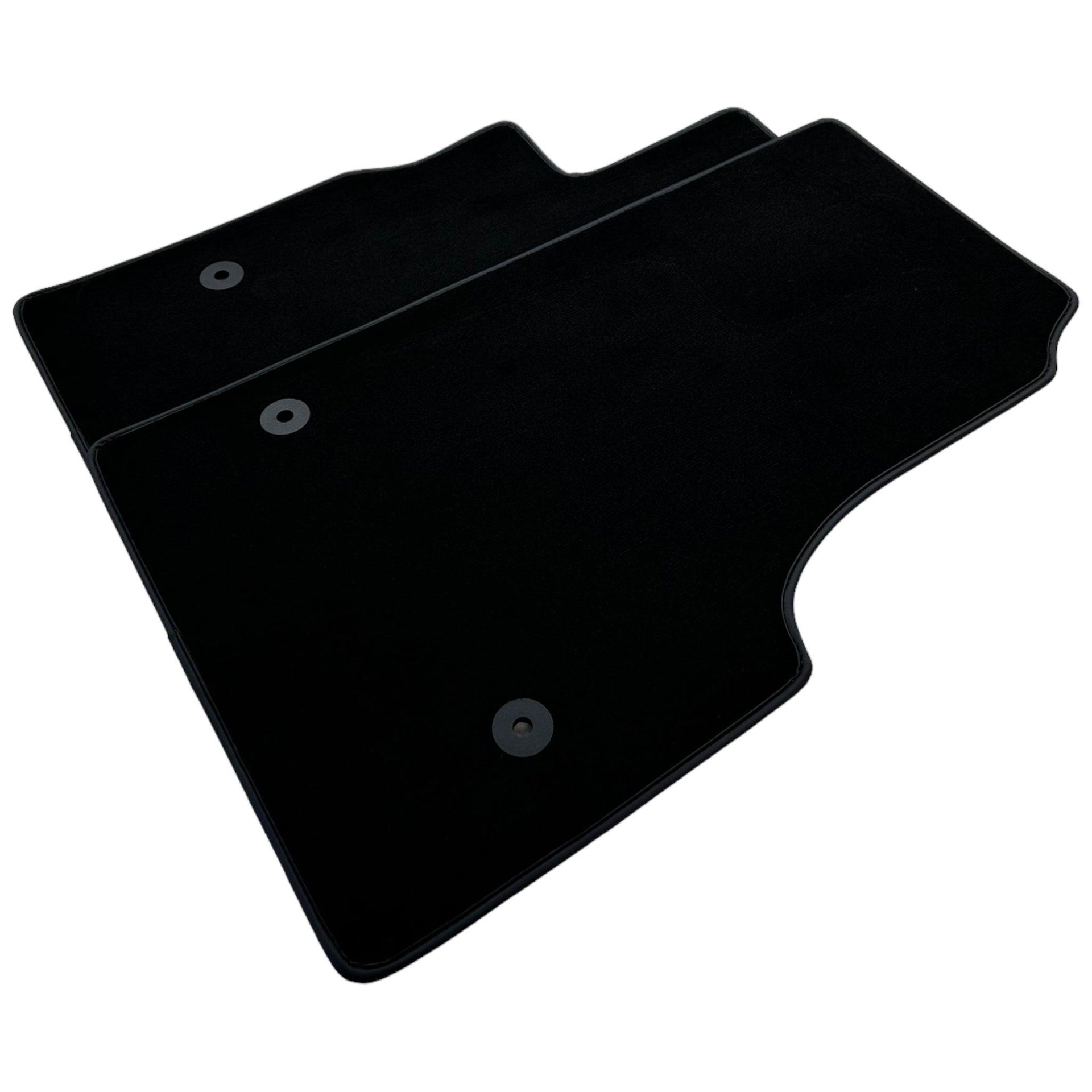 Black Floor Mats For Chevrolet Corvette C8 (2020-2024) - AutoWin