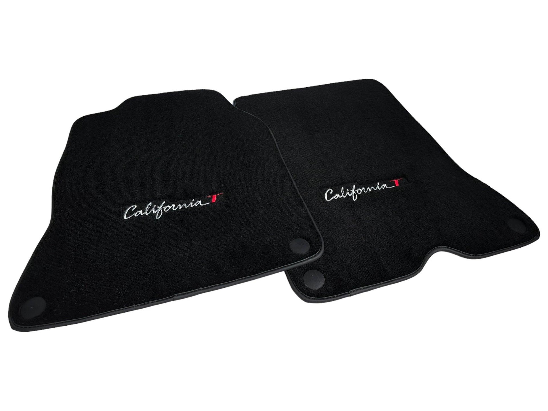 Black Floor Mats For Ferrari California T 2015–2018 - AutoWin