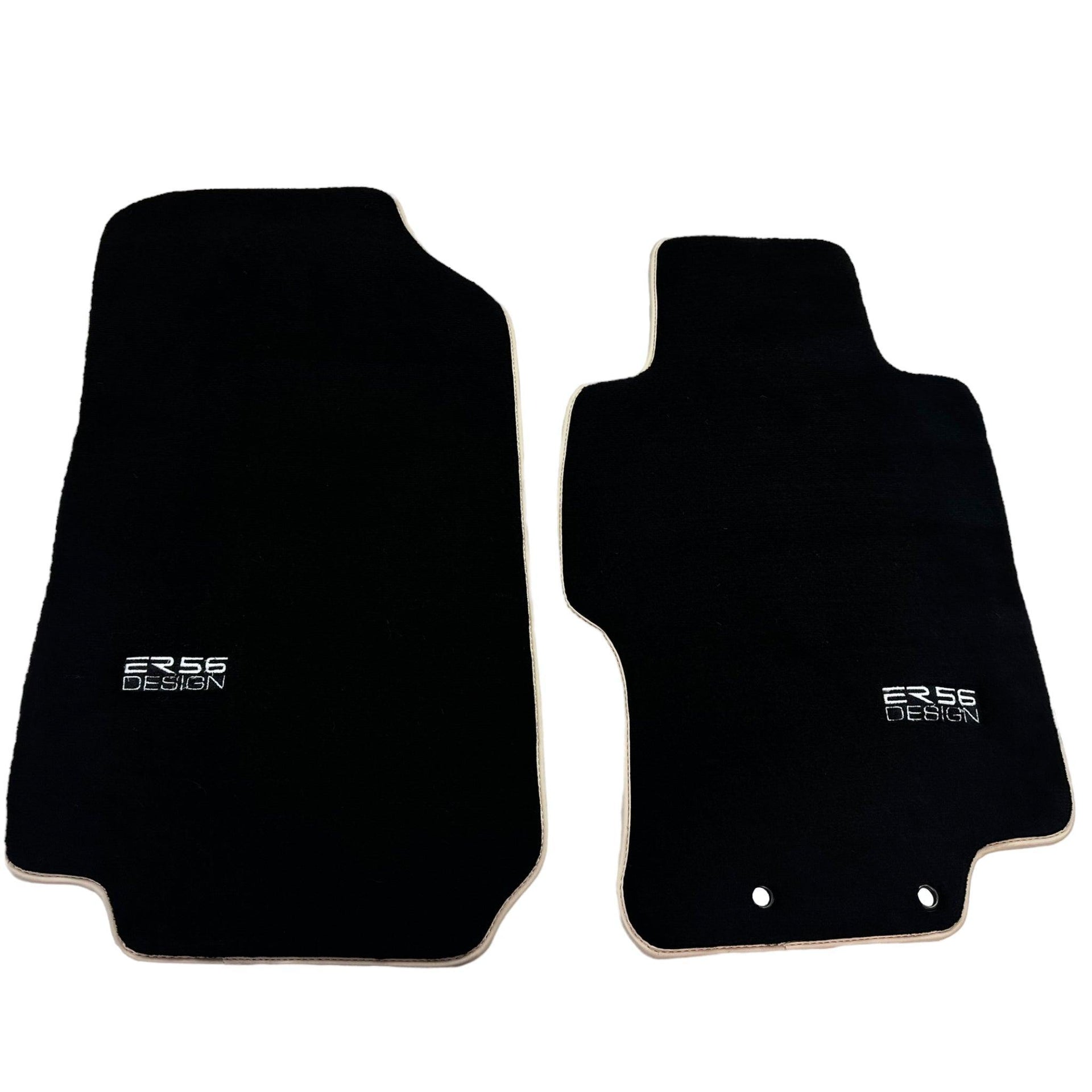 Black Floor Mats For Honda Accord (2002-2008) ER56 Design - AutoWin