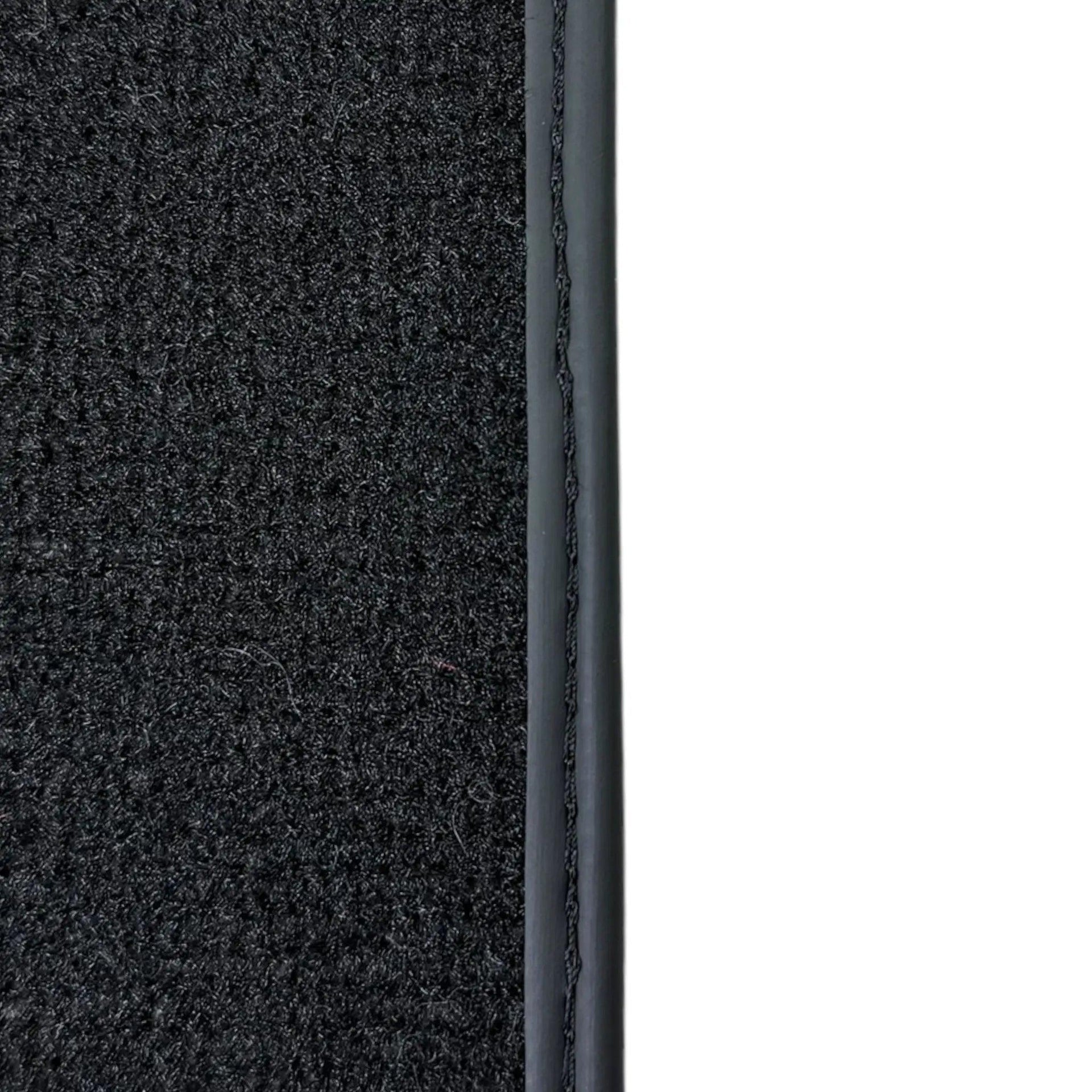 Black Floor Mats for Jeep Compass (2017-2024) - AutoWin