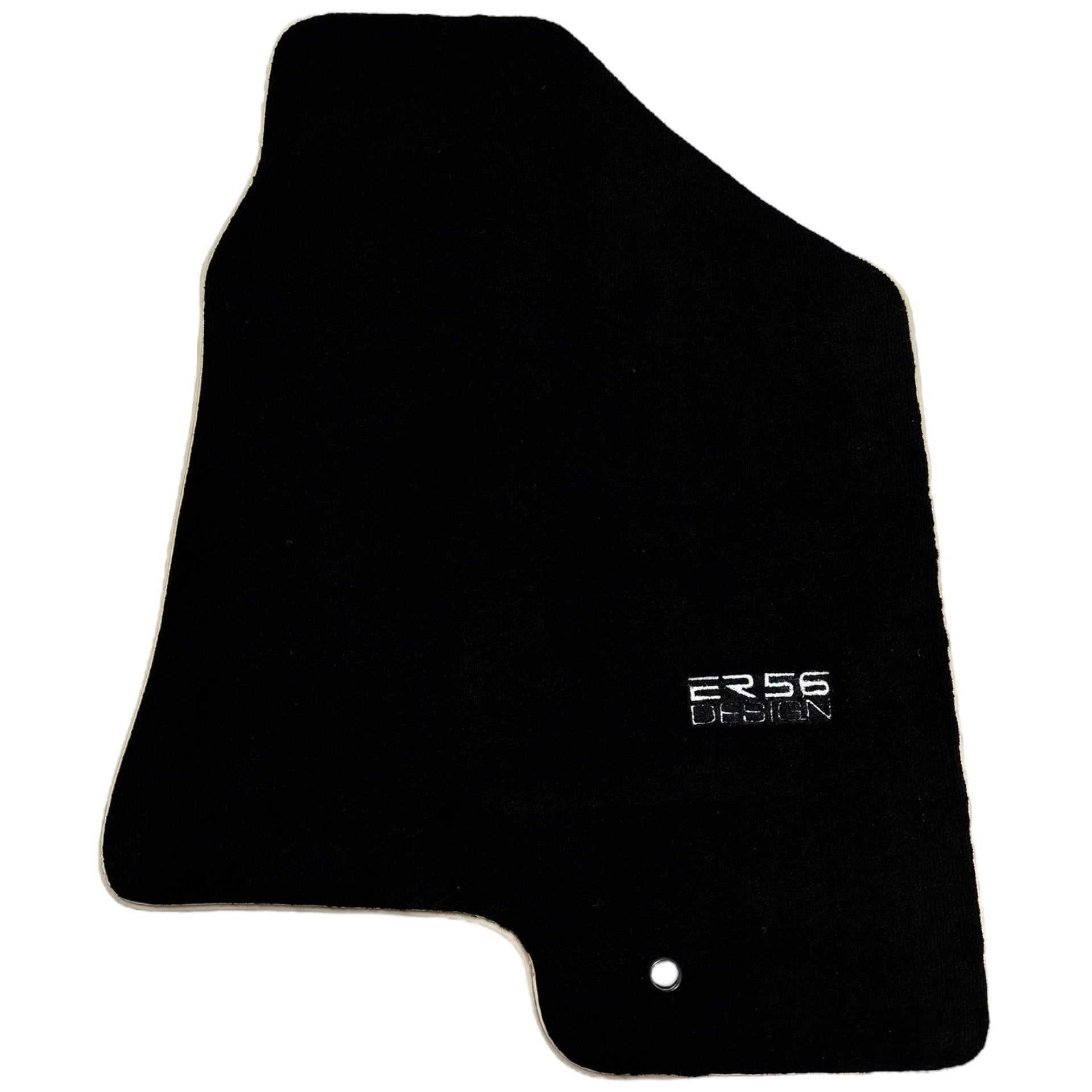 Black Floor Mats for Kia Sportage (2010-2016) ER56 Design - AutoWin