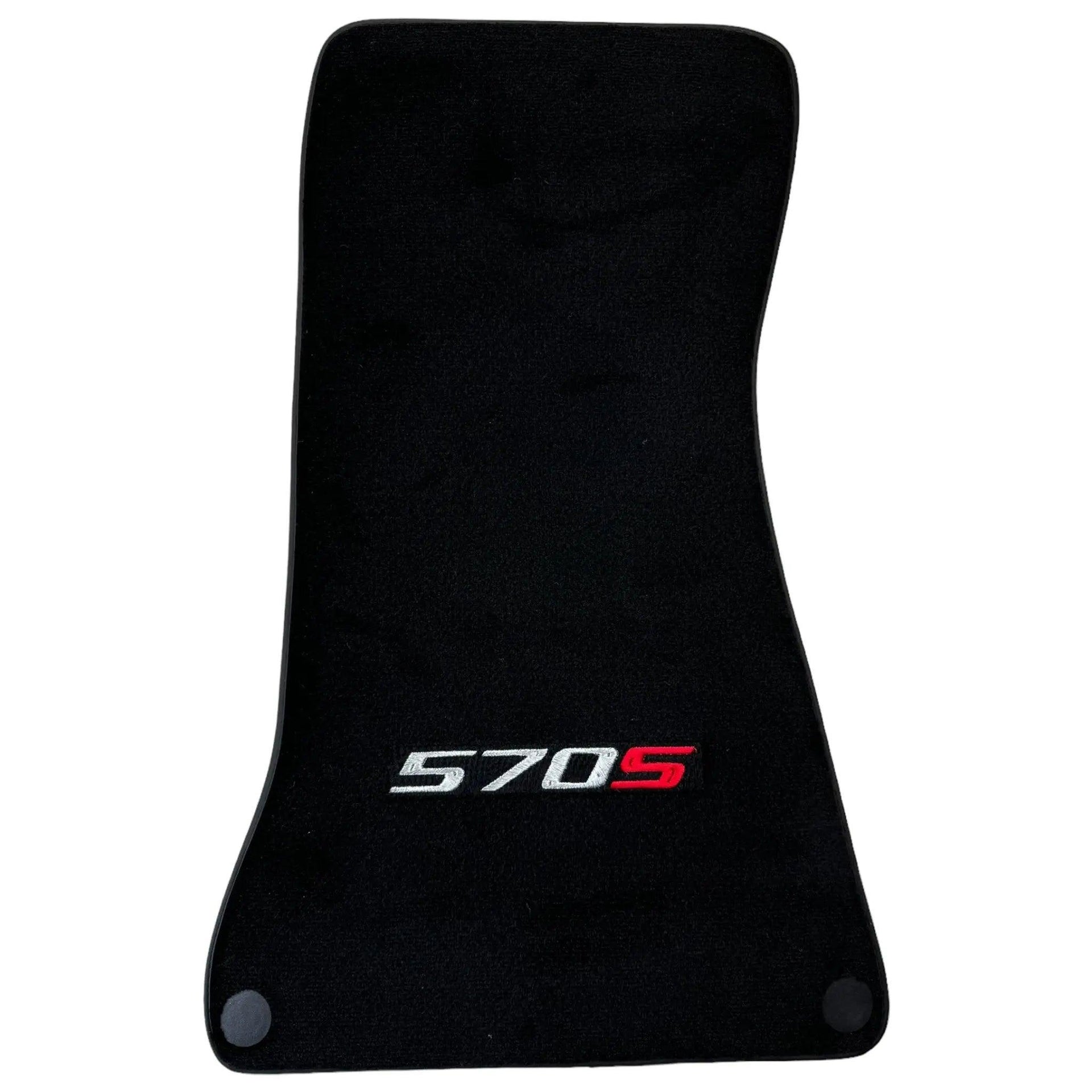 Black Floor Mats for McLaren 570S Tailored Carpets Set AutoWin - AutoWin
