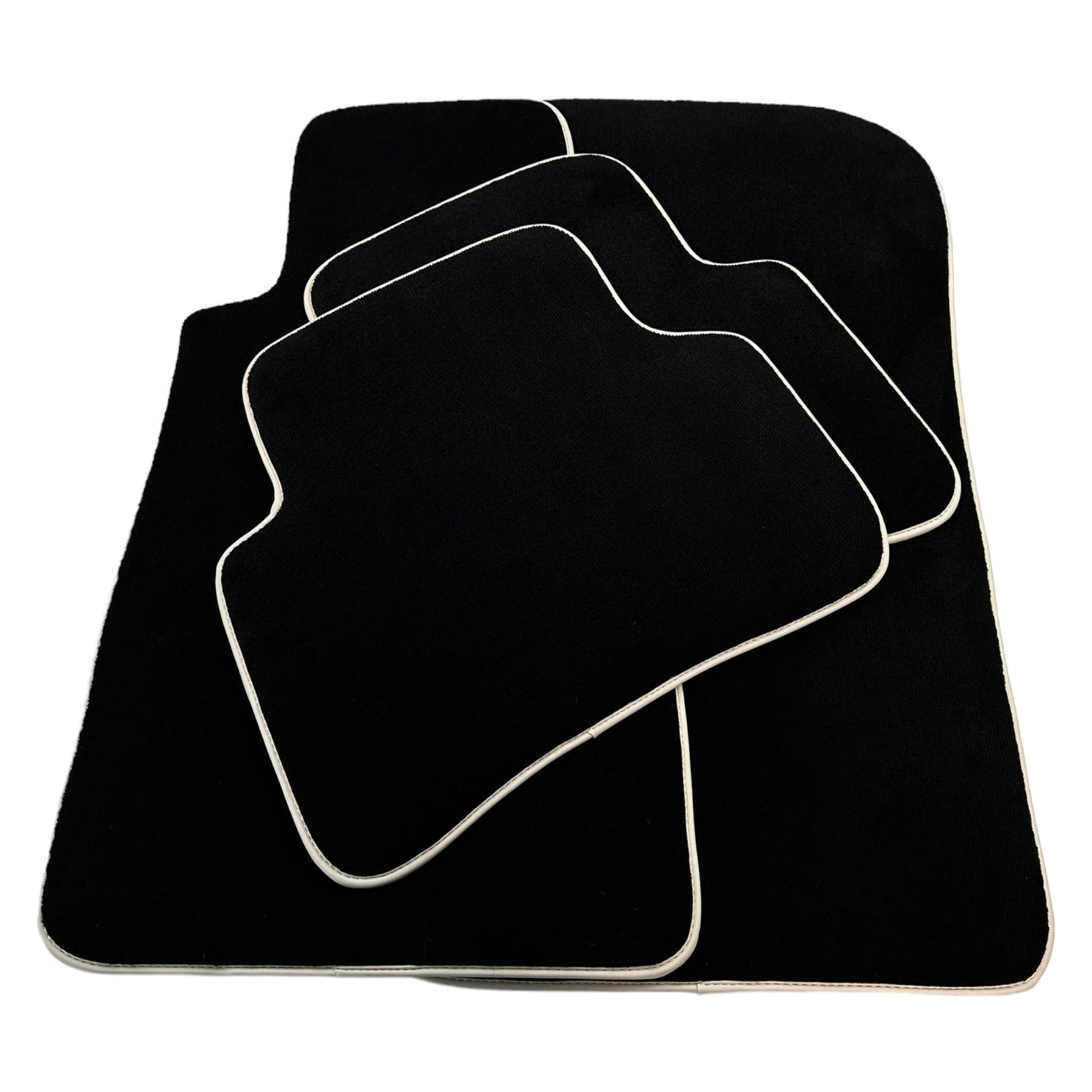 Black Floor Mats For Mercedes-Benz C Class W202 (1993-2000) - AutoWin