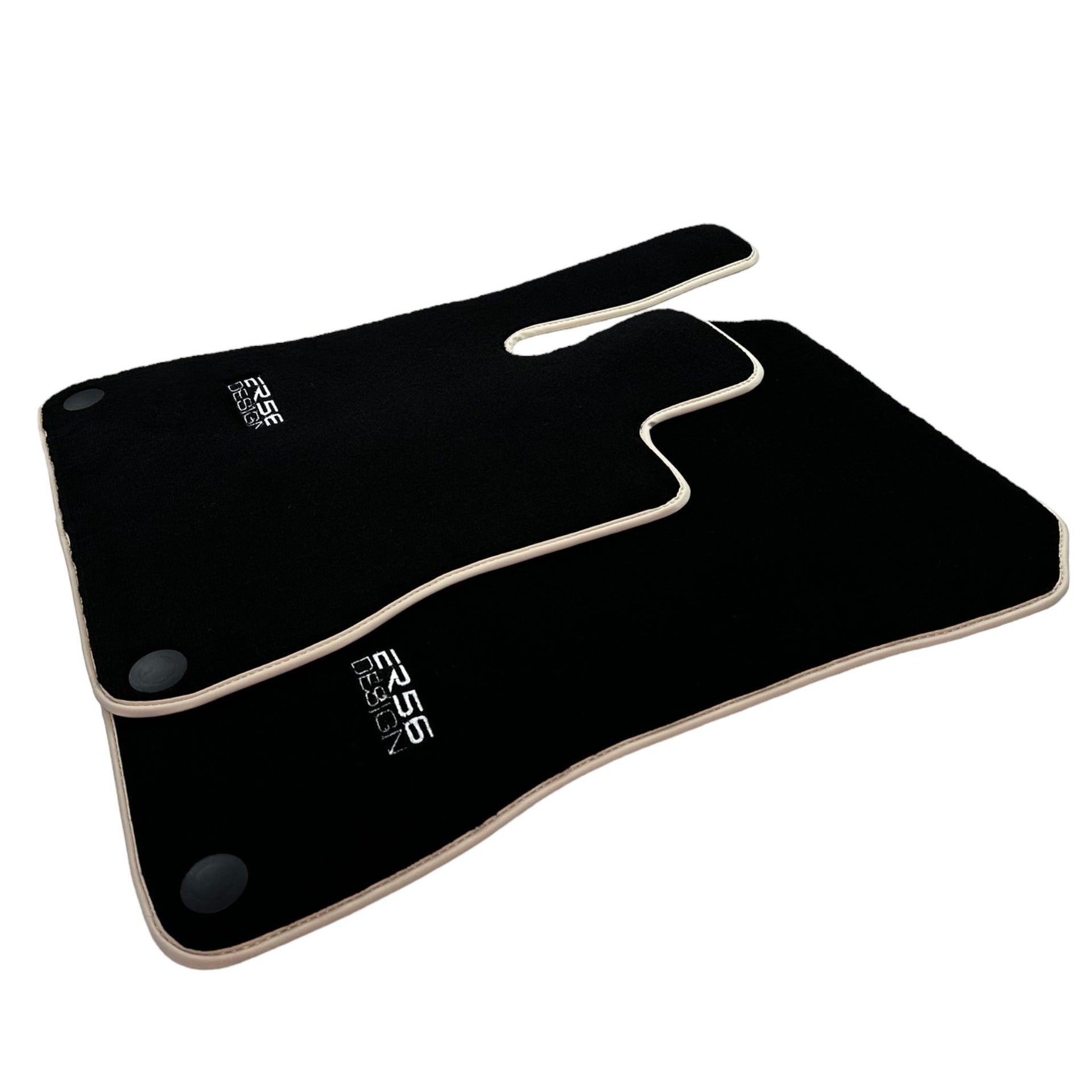 Black Floor Mats For Mercedes-Benz SL-Class R231 (2012-2022) ER56 Design - AutoWin