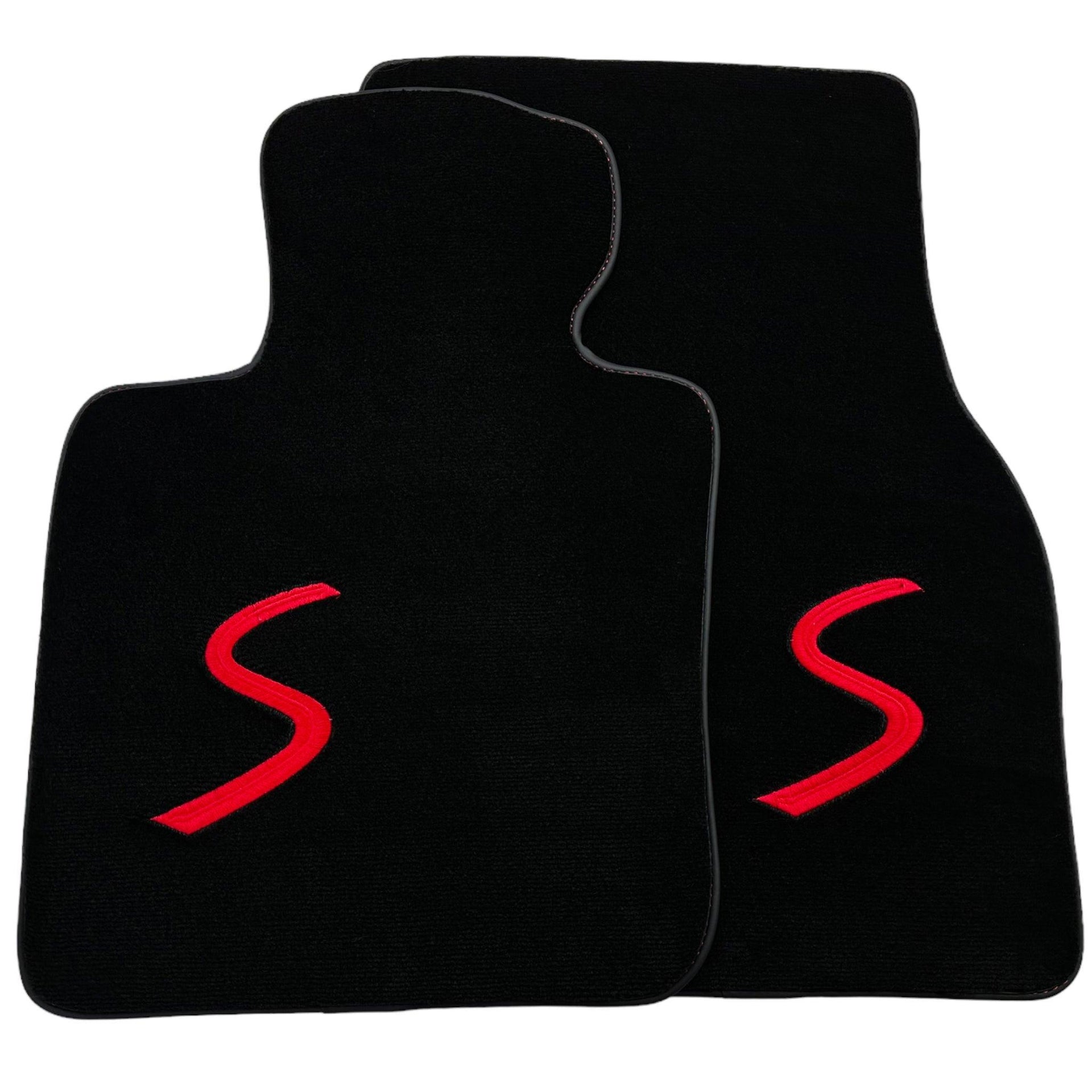 Black Floor Mats for Mini Clubman R55 (2007-2015) - AutoWin