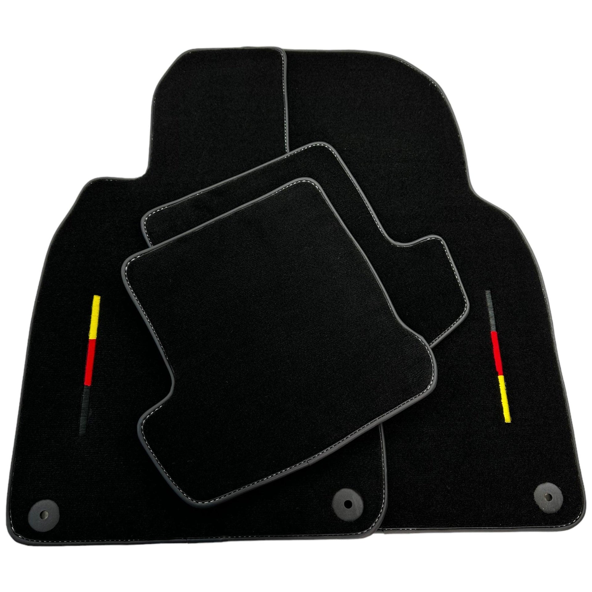 Black Floor Mats for Porsche 991 (2012-2019) - AutoWin