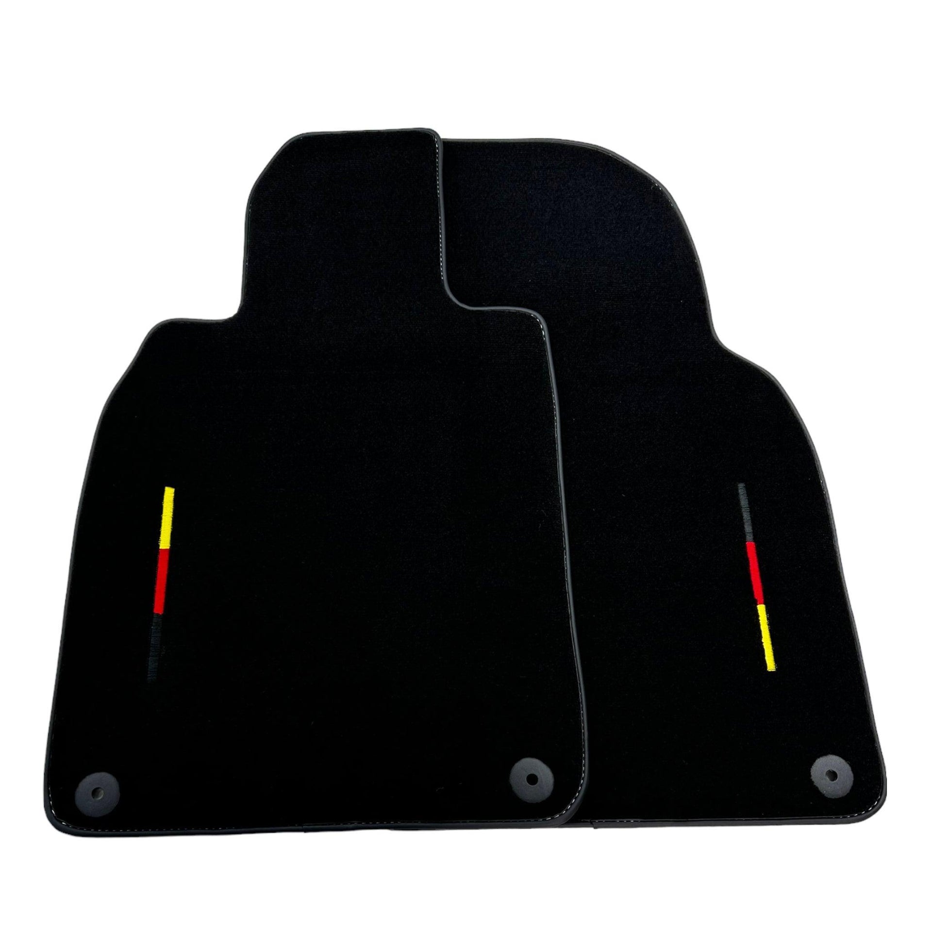 Black Floor Mats for Porsche Panamera (2009-2016) - AutoWin