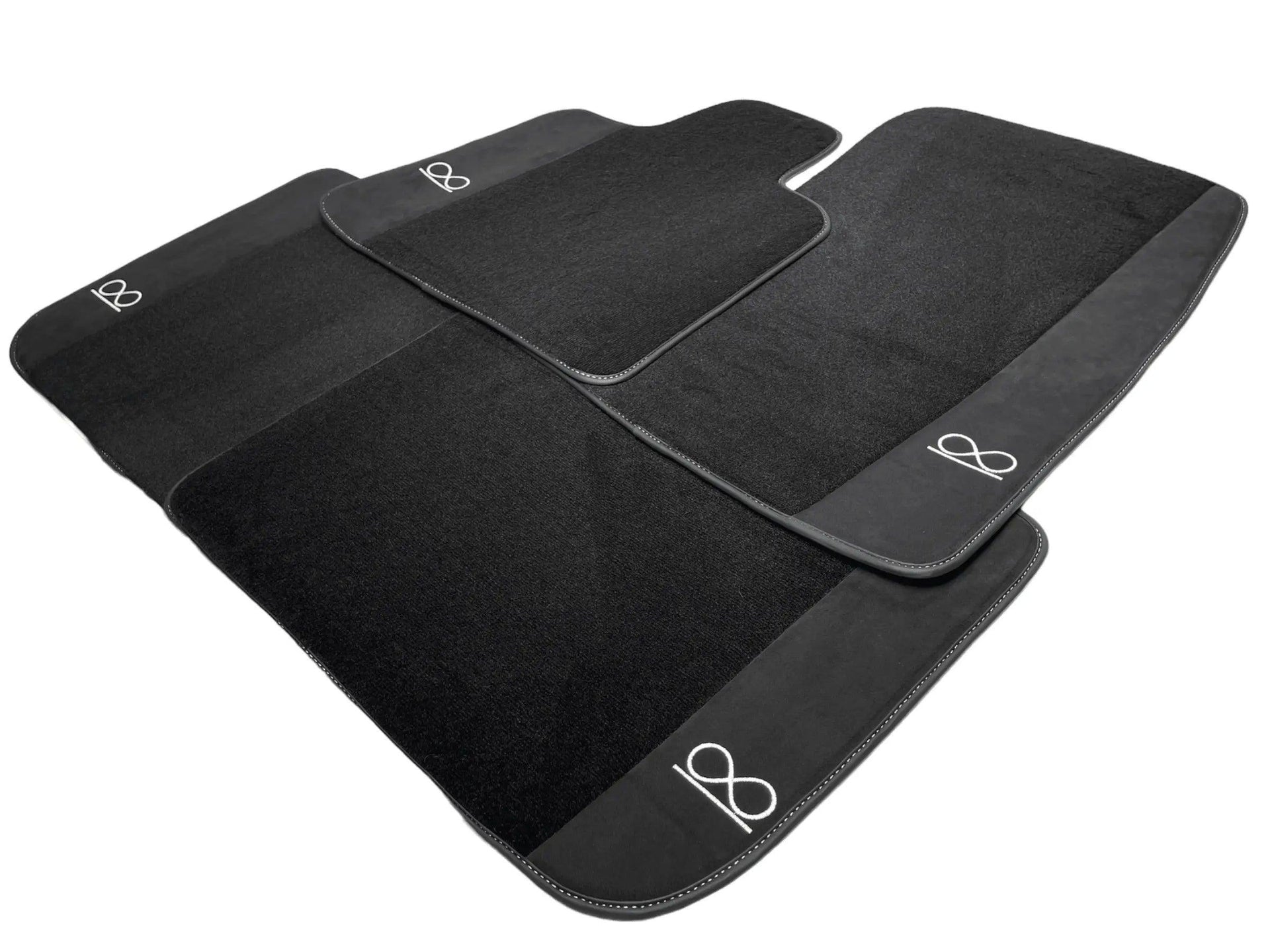 Black Floor Mats For Rolls Royce Spectre (2023-2024) - AutoWin