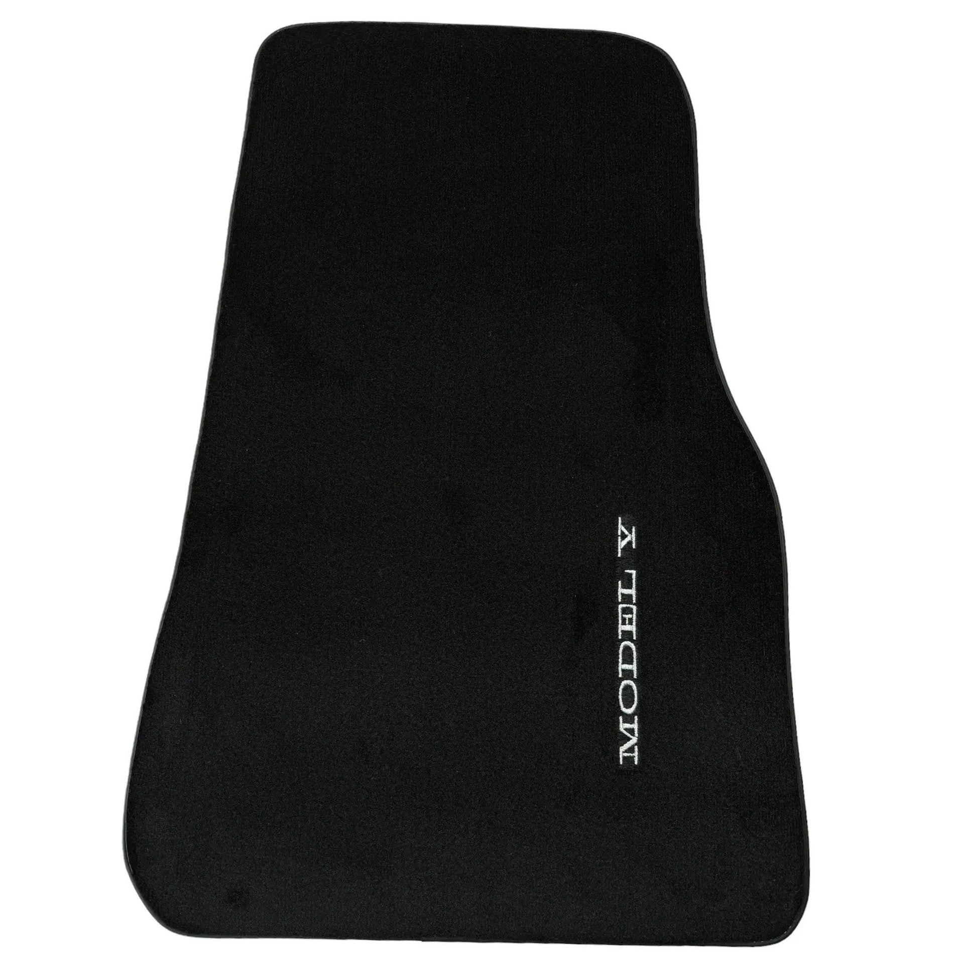 Black Floor Mats For Tesla Model Y (2020-2023) - AutoWin