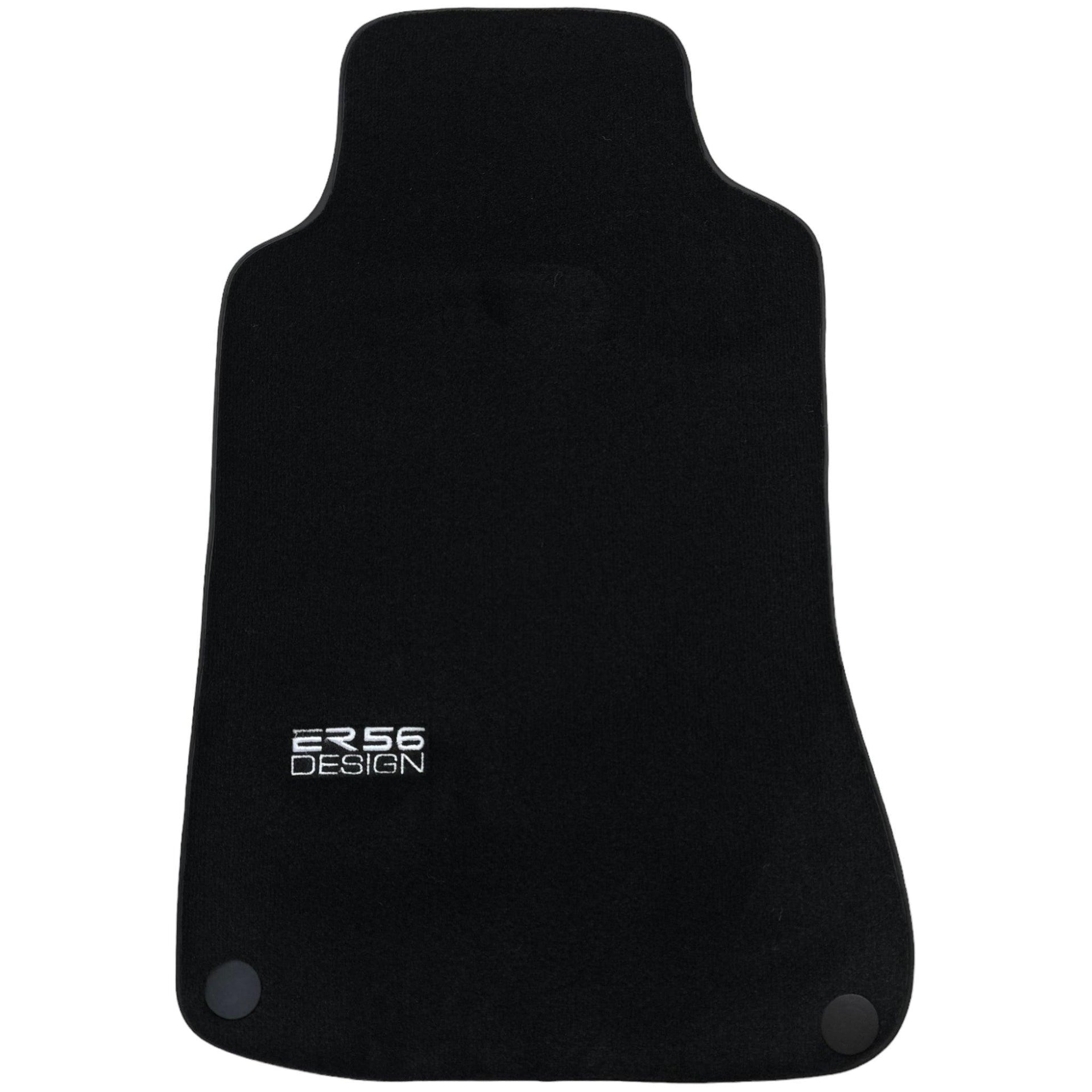 Black Luxury Floor Mats for Mercedes Benz C-Class W203 Sedan (2000-2007) | ER56 Design - AutoWin