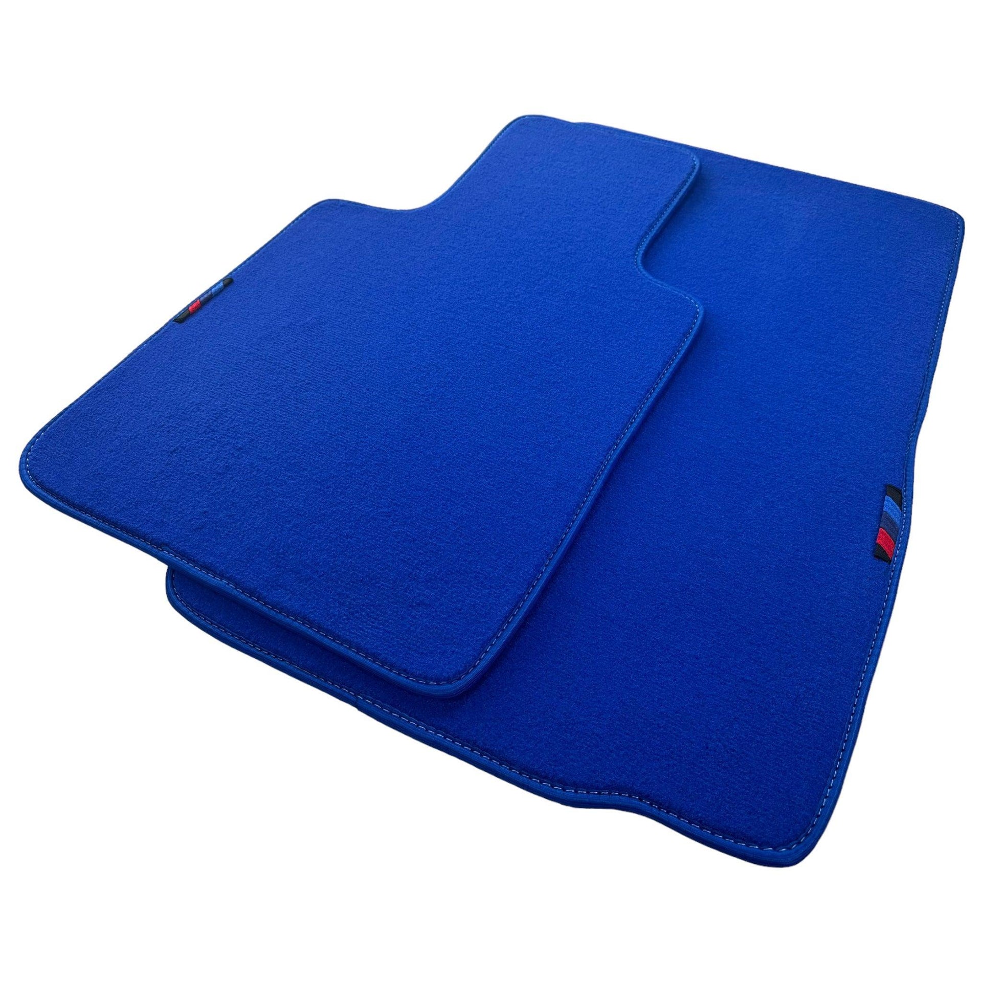 Blue Floor Mats For BMW Z4 Series E89 With M Package - AutoWin