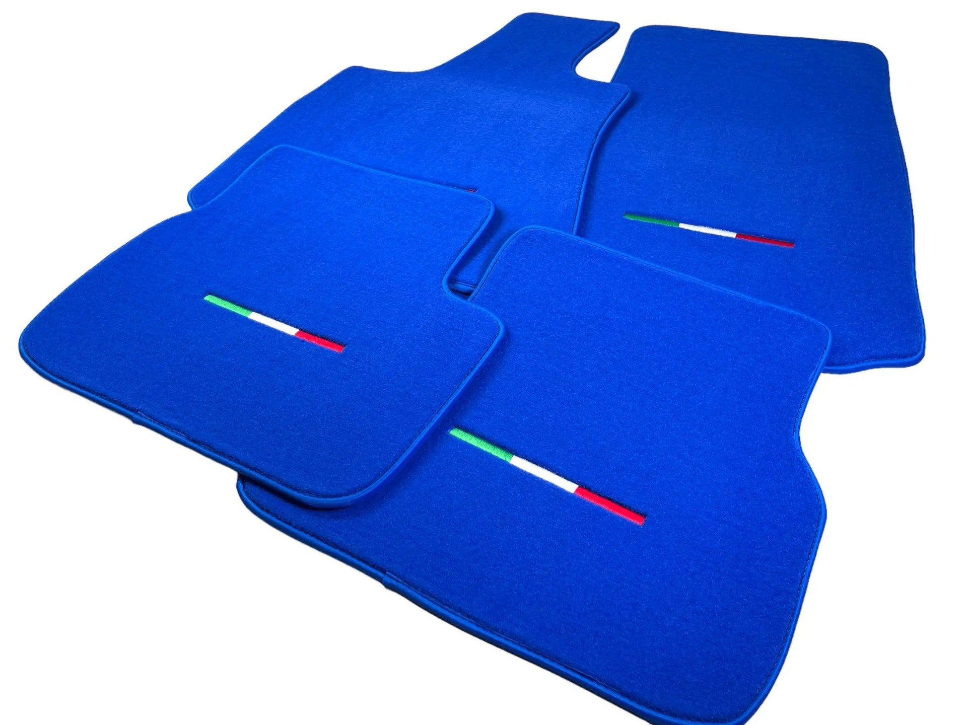 Blue Floor Mats For Maserati Grecale (2023-2024) Italy Edition - AutoWin