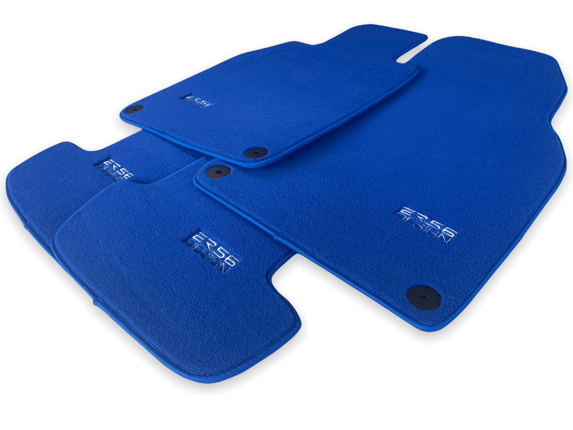 Blue Floor Mats for Porsche 992 (2019-2024) | ER56 Design - AutoWin
