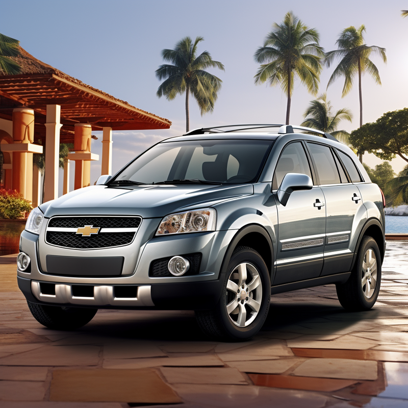 Premium-Fußmatten für Chevrolet Captiva 5-Türer SUV (2006–2024).