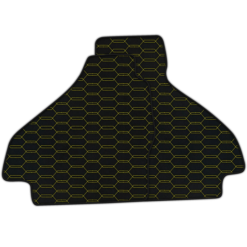 Skreddersydde Bilmatter med Sammenflettet Hex Mønster for Ferrari 512 TR (1992-1994)