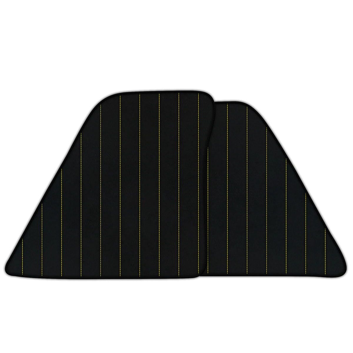 Customizable Leather Floor Mats with Line Pattern for Ferrari 296 GTS (2022-2027)
