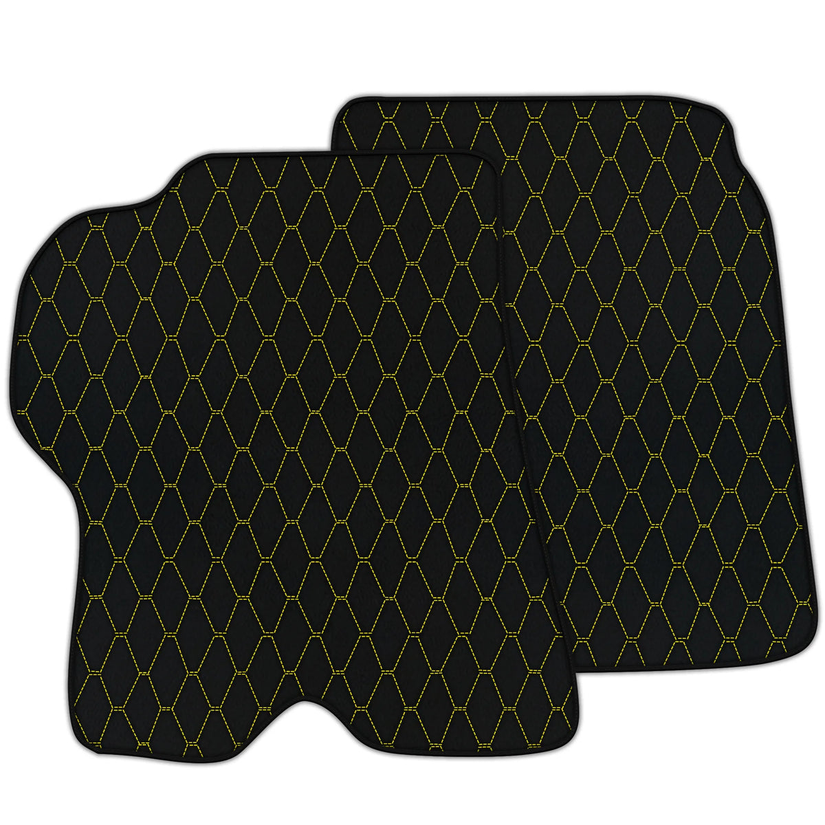 Customizable Vertical Hex Pattern Floor Mats for Ferrari California (2008-2014)