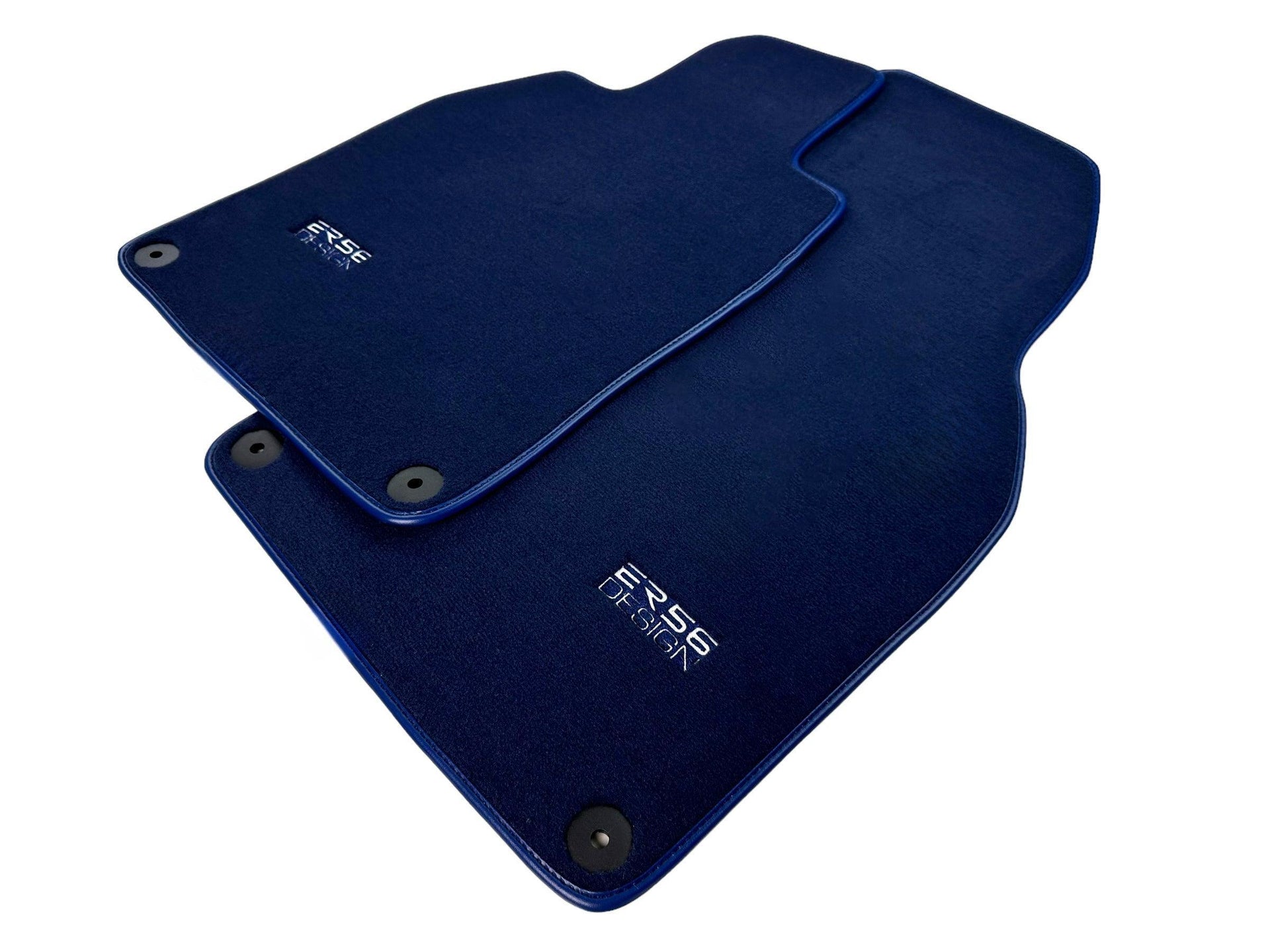 Dark Blue Floor Mats for Porsche 718 Boxster (2016-2023) | Er56 Design - AutoWin