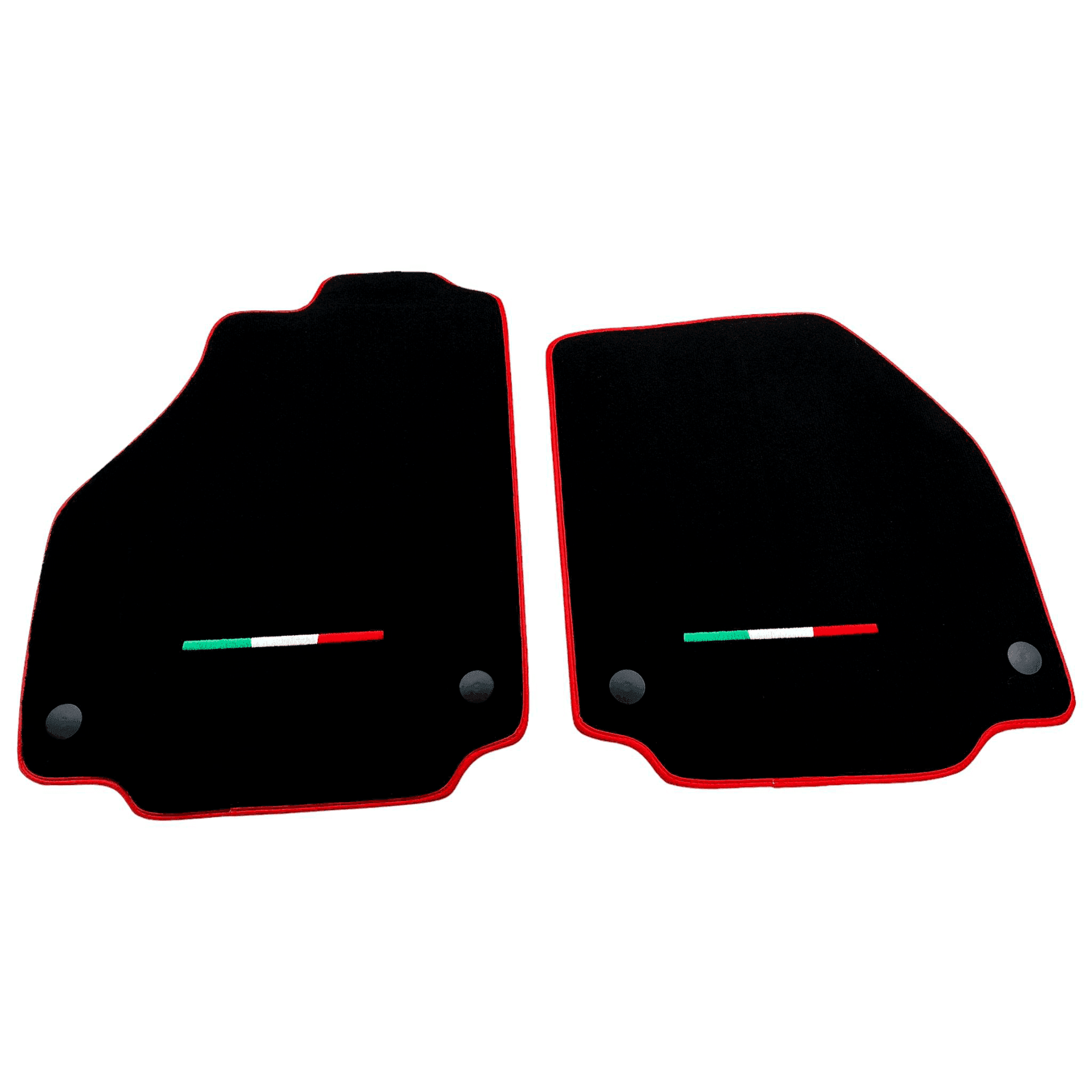 Floor Mats For Ferrari 488 Pista Spider (2019-2021) - Red Trim - AutoWin