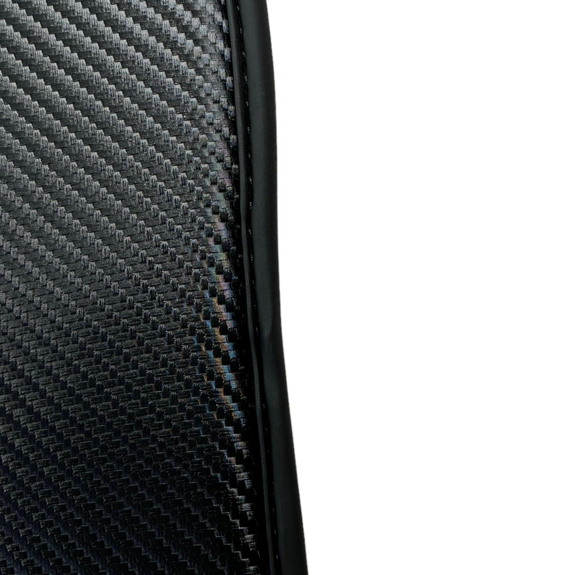 Floor Mats For Ferrari California T (2015-2018) Carbon Fiber Leather - AutoWin