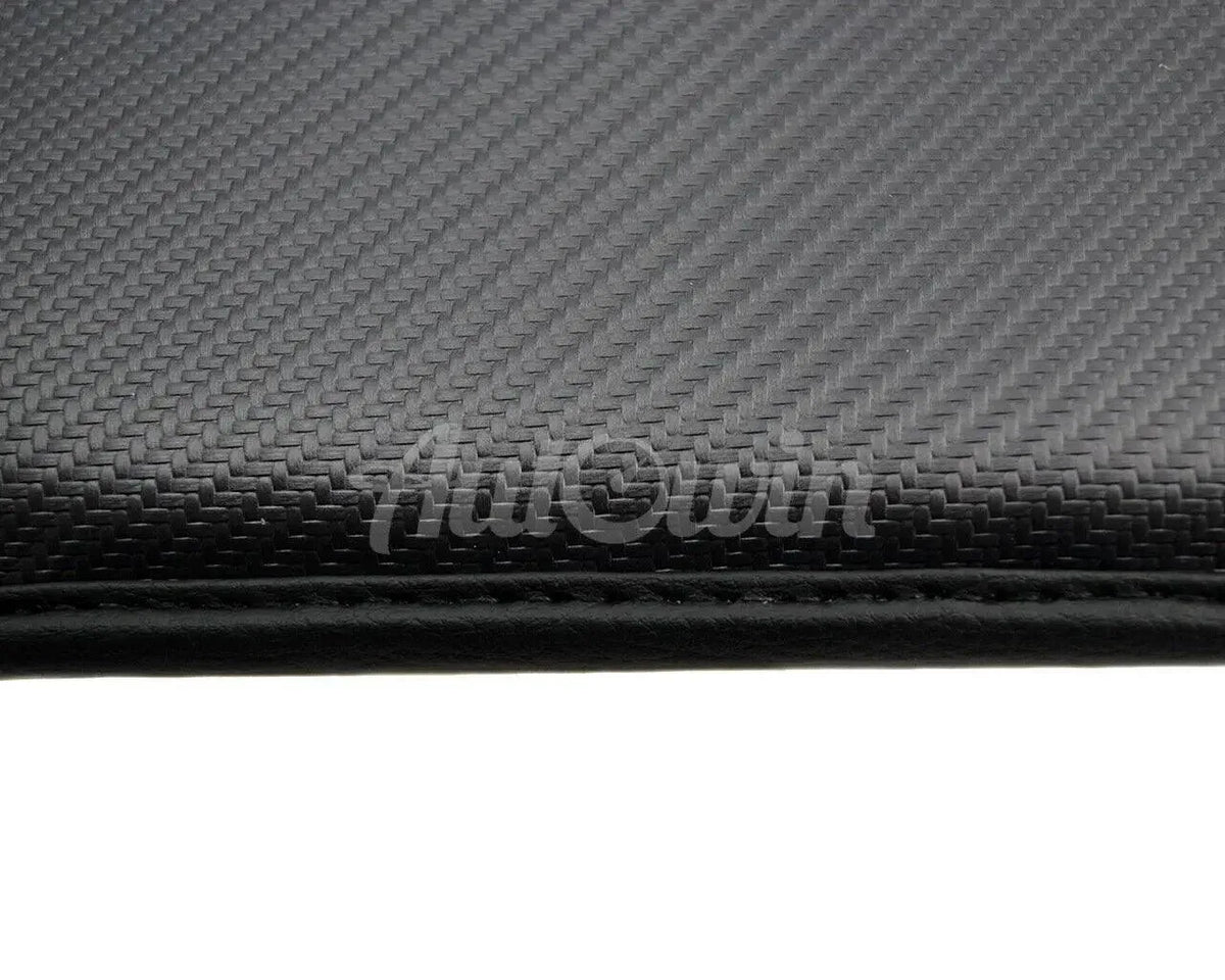 Bilmatter for Ferrari F430 2004-2009 Carbon & Alcantara Lær F430 Emblem