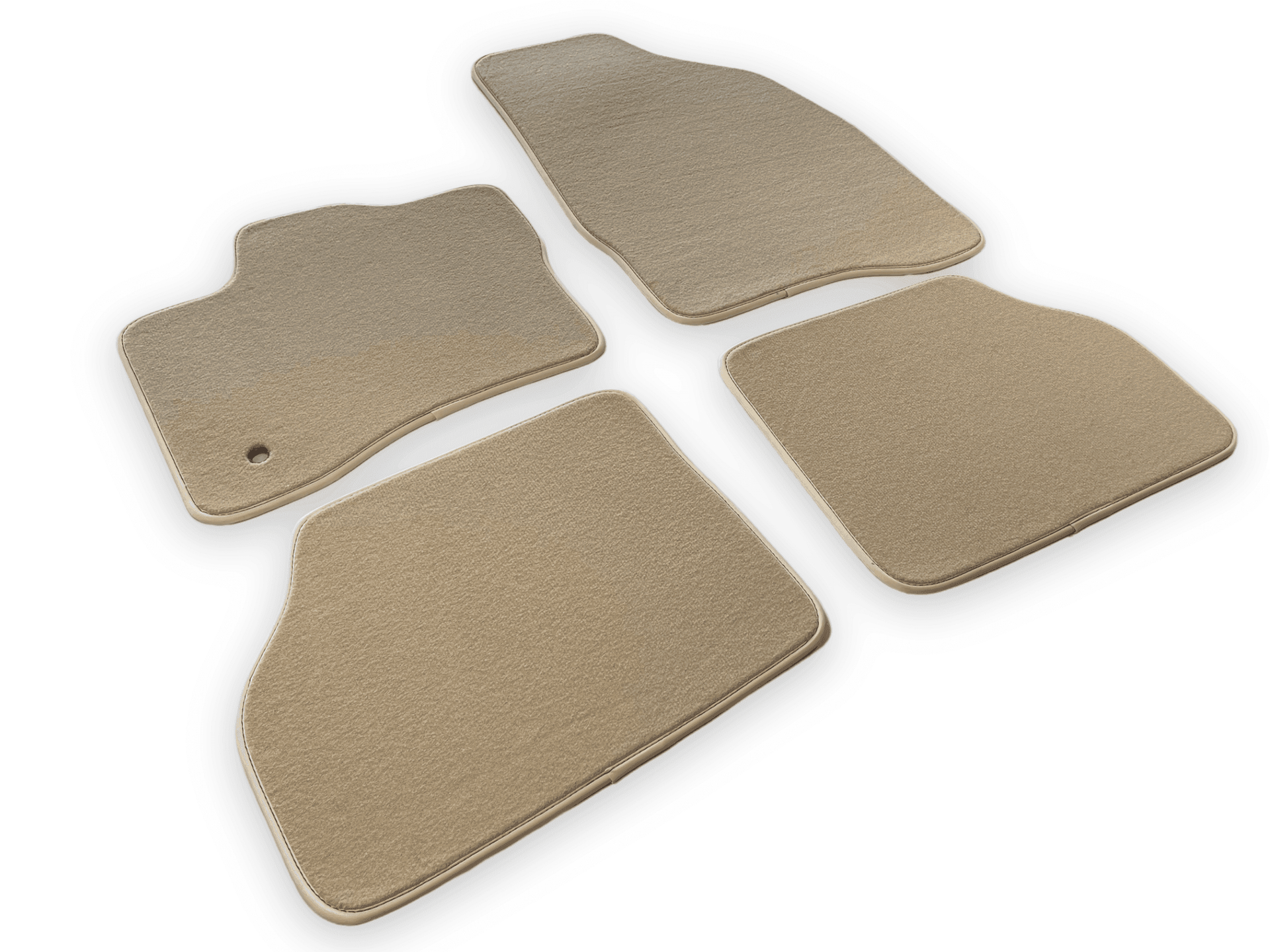 Floor Mats for Lincoln Continental (1939-1948) Sedan Beige Tailored Carpets - AutoWin