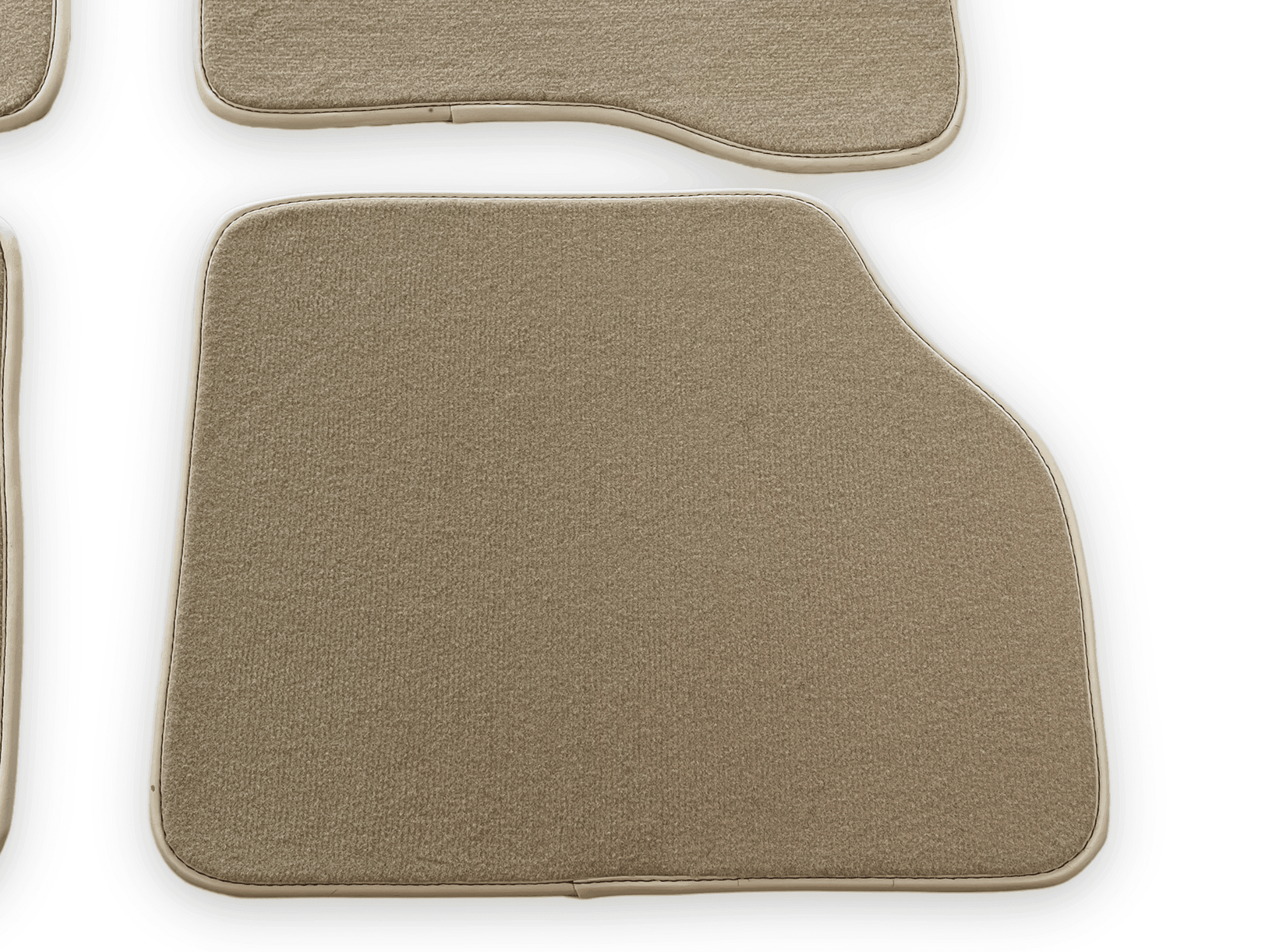 Floor Mats for Lincoln Zephyr (2006-2012) Sedan Beige Tailored Carpets - AutoWin