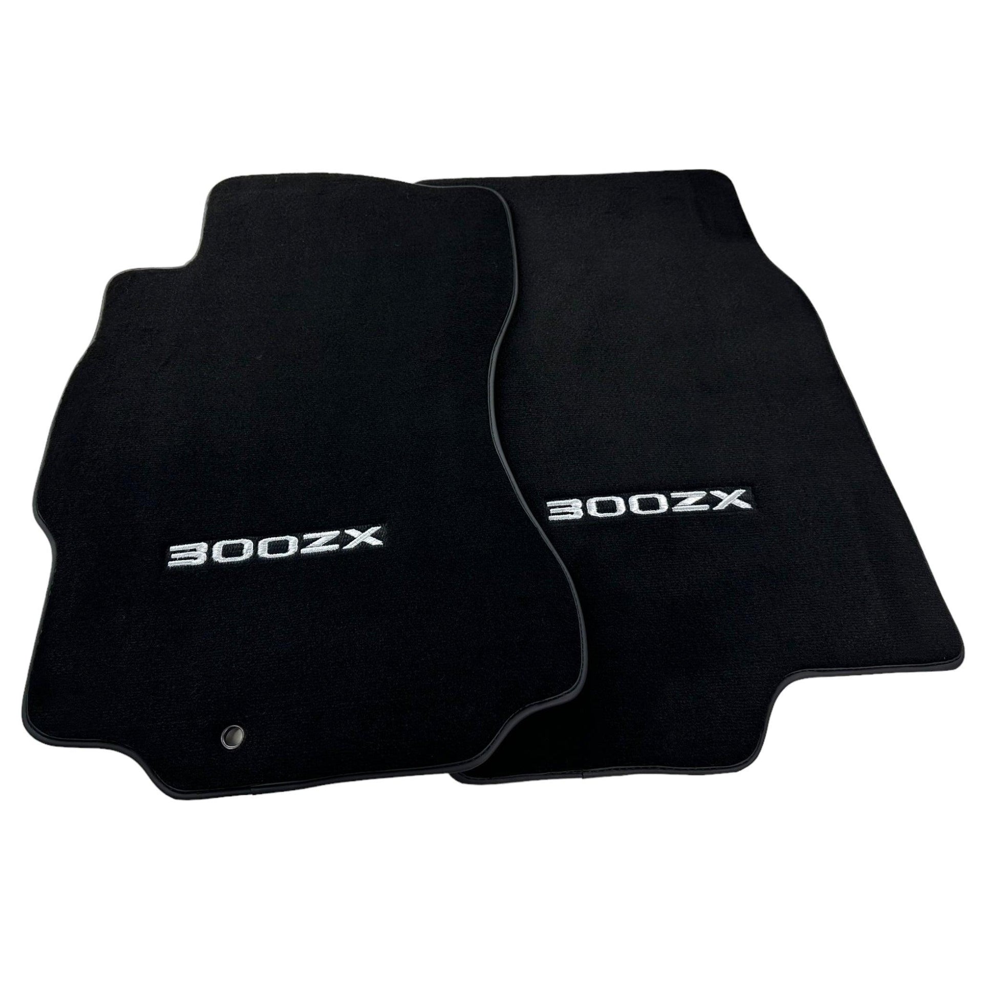 Floor Mats For Nissan 300ZX - Z32 (1990-2000) Tailored Black Carpets - AutoWin