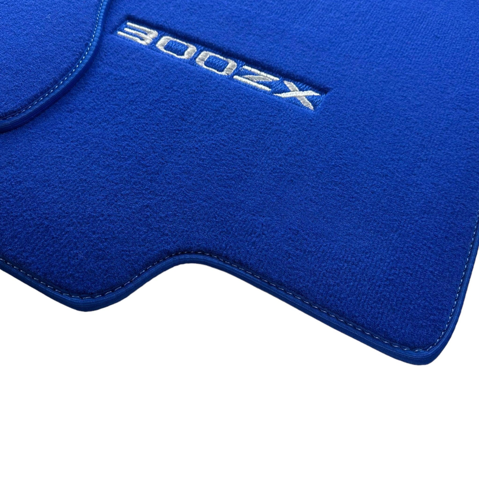 Floor Mats For Nissan 300ZX - Z32 (1990-2000) Tailored Blue Carpets - AutoWin