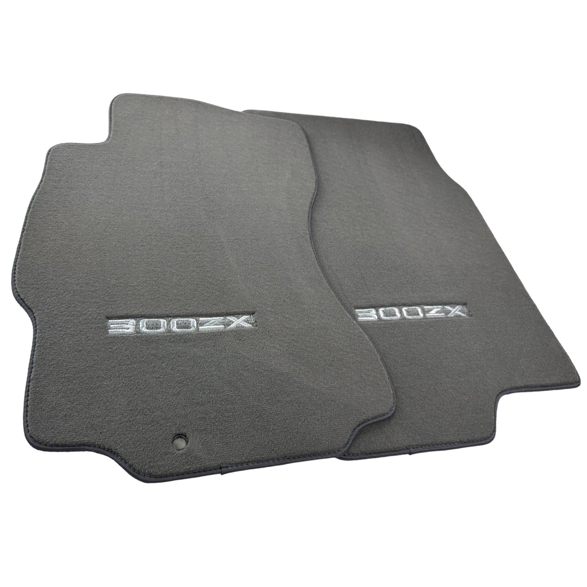 Floor Mats For Nissan 300ZX - Z32 (1990-2000) Tailored Gray Carpets - AutoWin