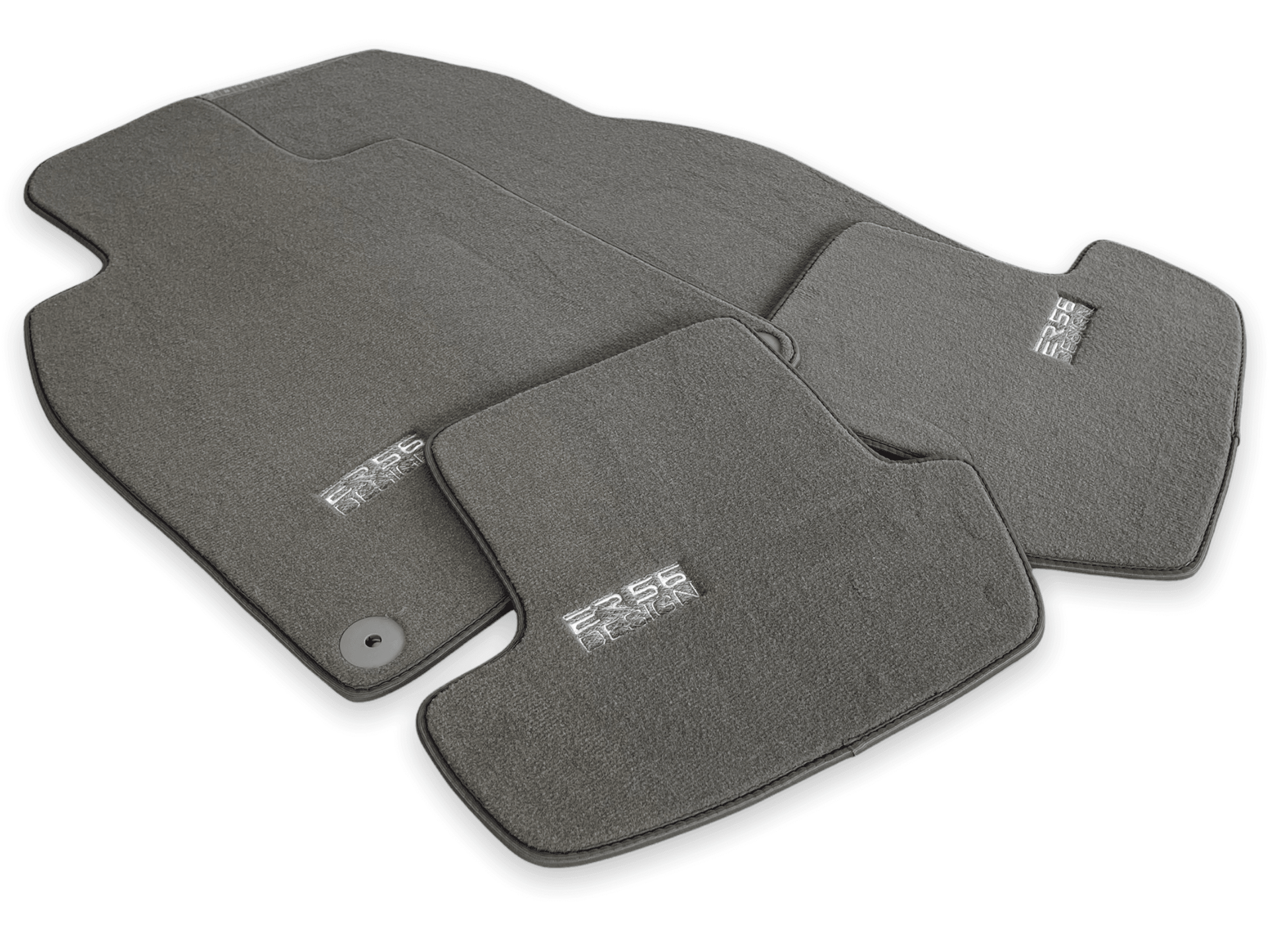 Gray Floor Mats for Porsche Cayenne (2010-2018) | ER56 Design - AutoWin