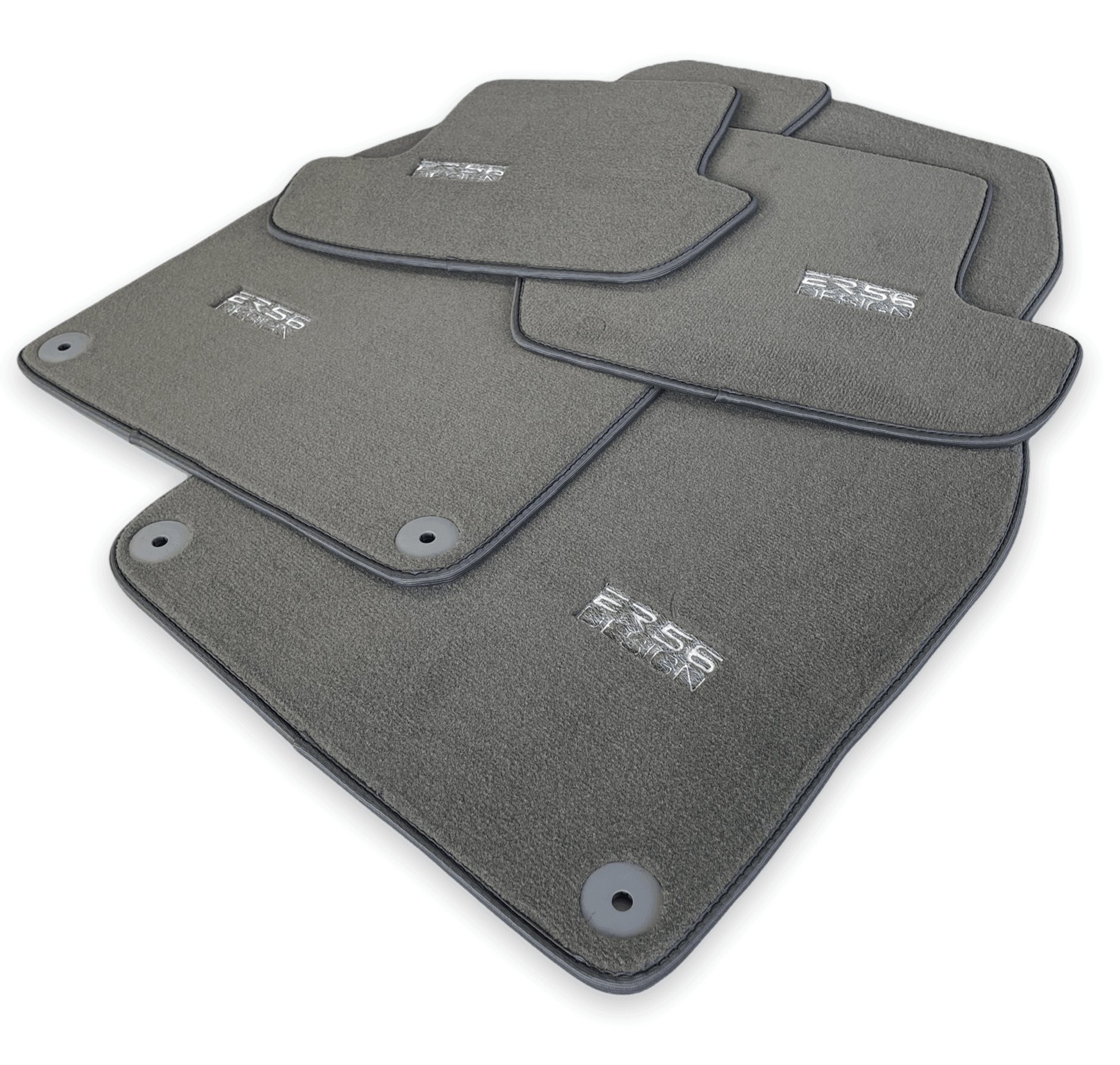 Gray Floor Mats for Porsche Macan (2014-2023) | ER56 Design - AutoWin