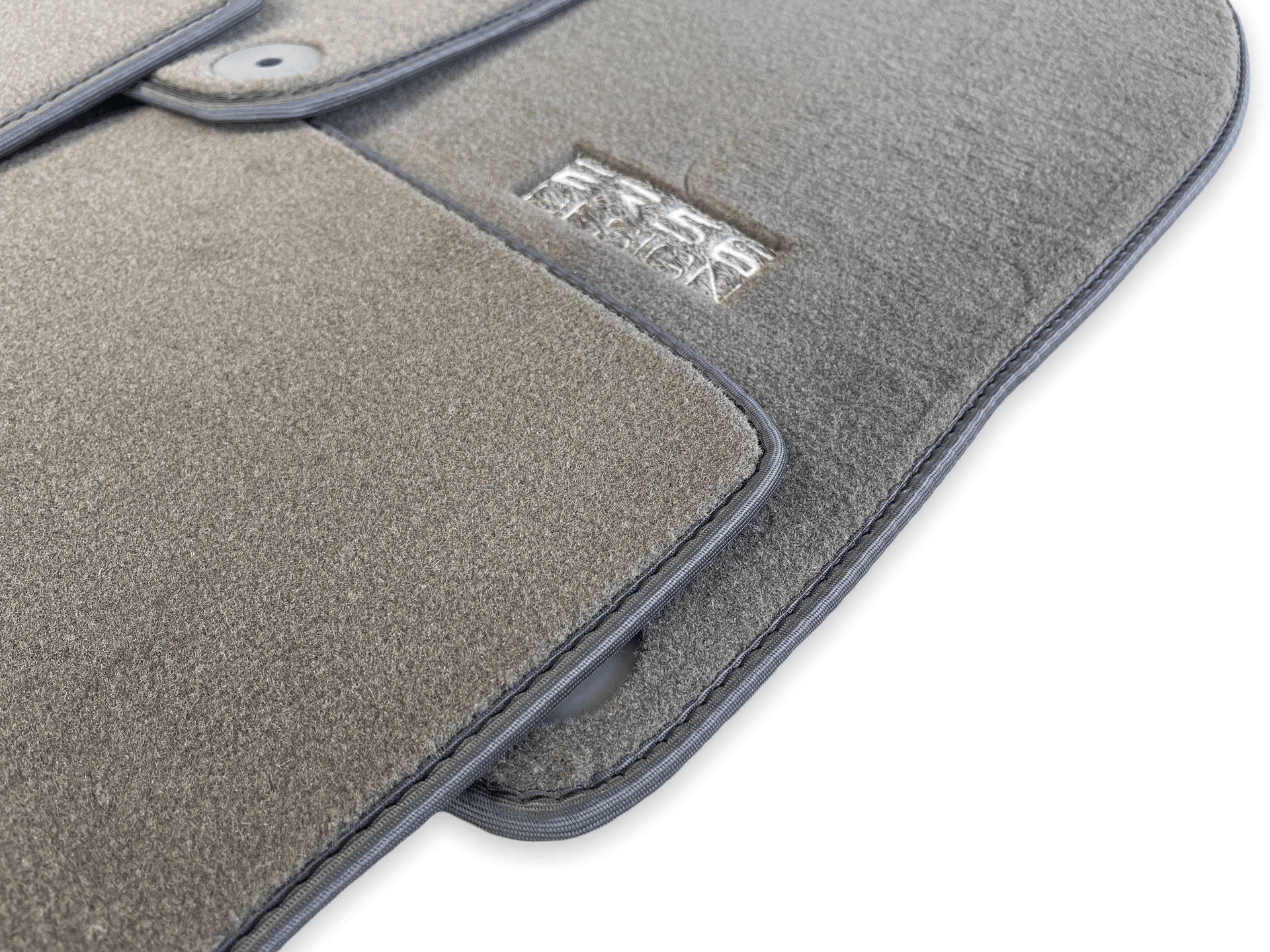 Gray Floor Mats for Porsche Taycan (2019-2023) | ER56 Design - AutoWin