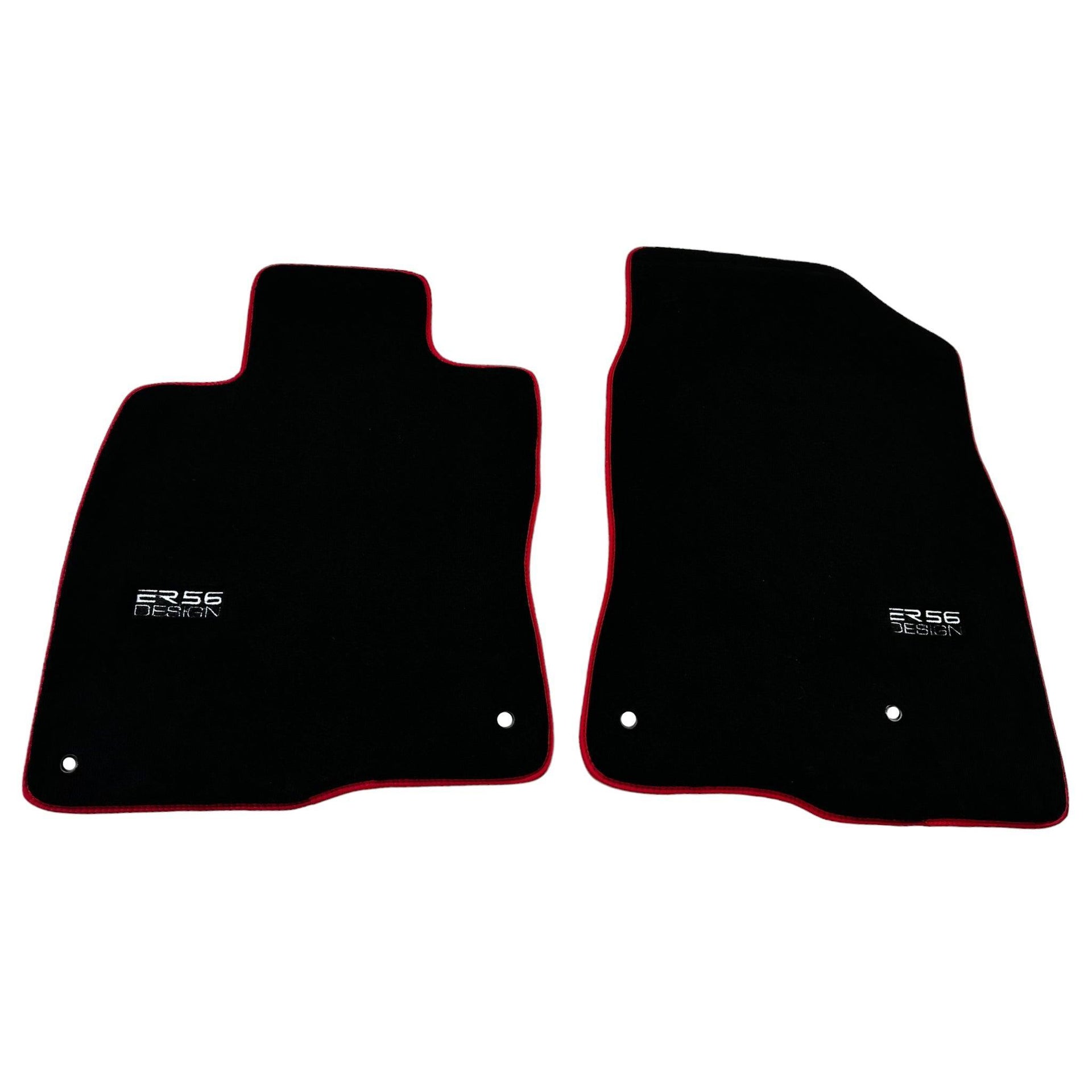 Black Floor Mats For Honda Civic X 5D (2017-Present) - AutoWin