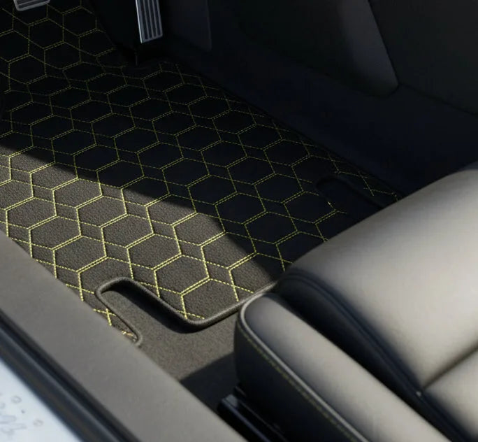 Interior look of floor mats for Lamborghini Countach (1974–1990)