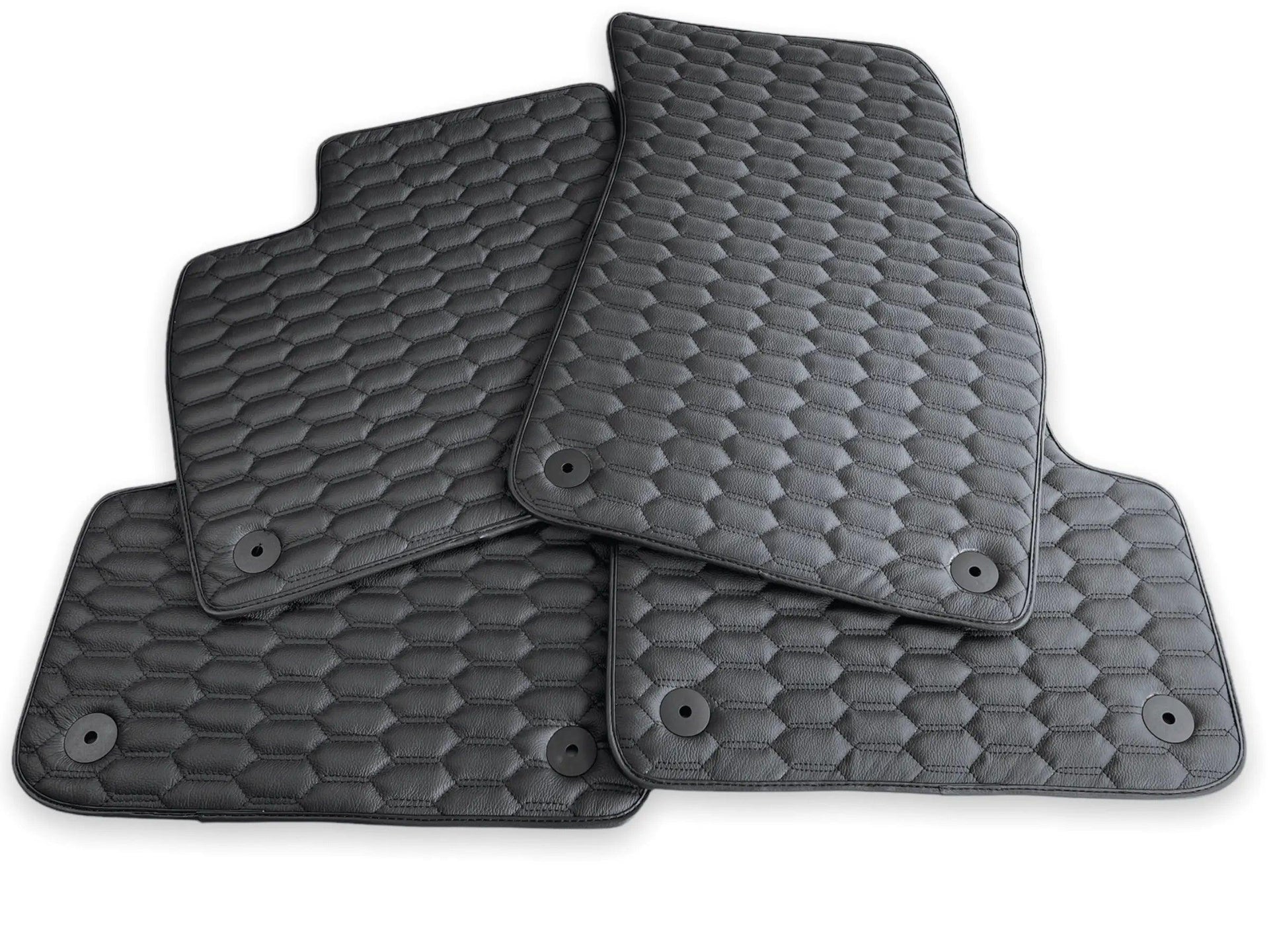 Leather Floor Mats for Bentley Flying Spur (2005-2013) - AutoWin