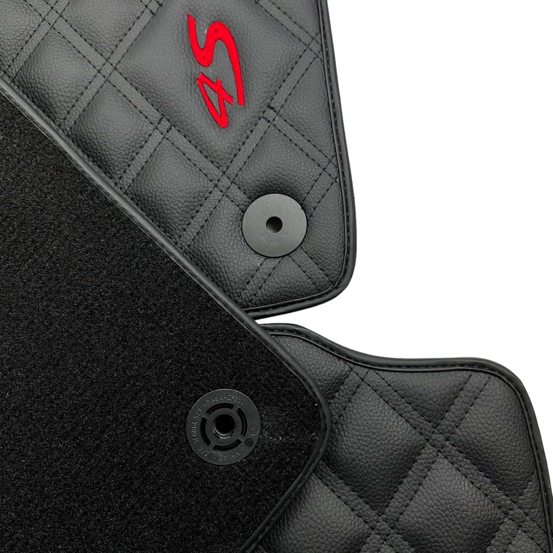 Leather Floor Mats For Porsche Panamera (2009-2016) - AutoWin