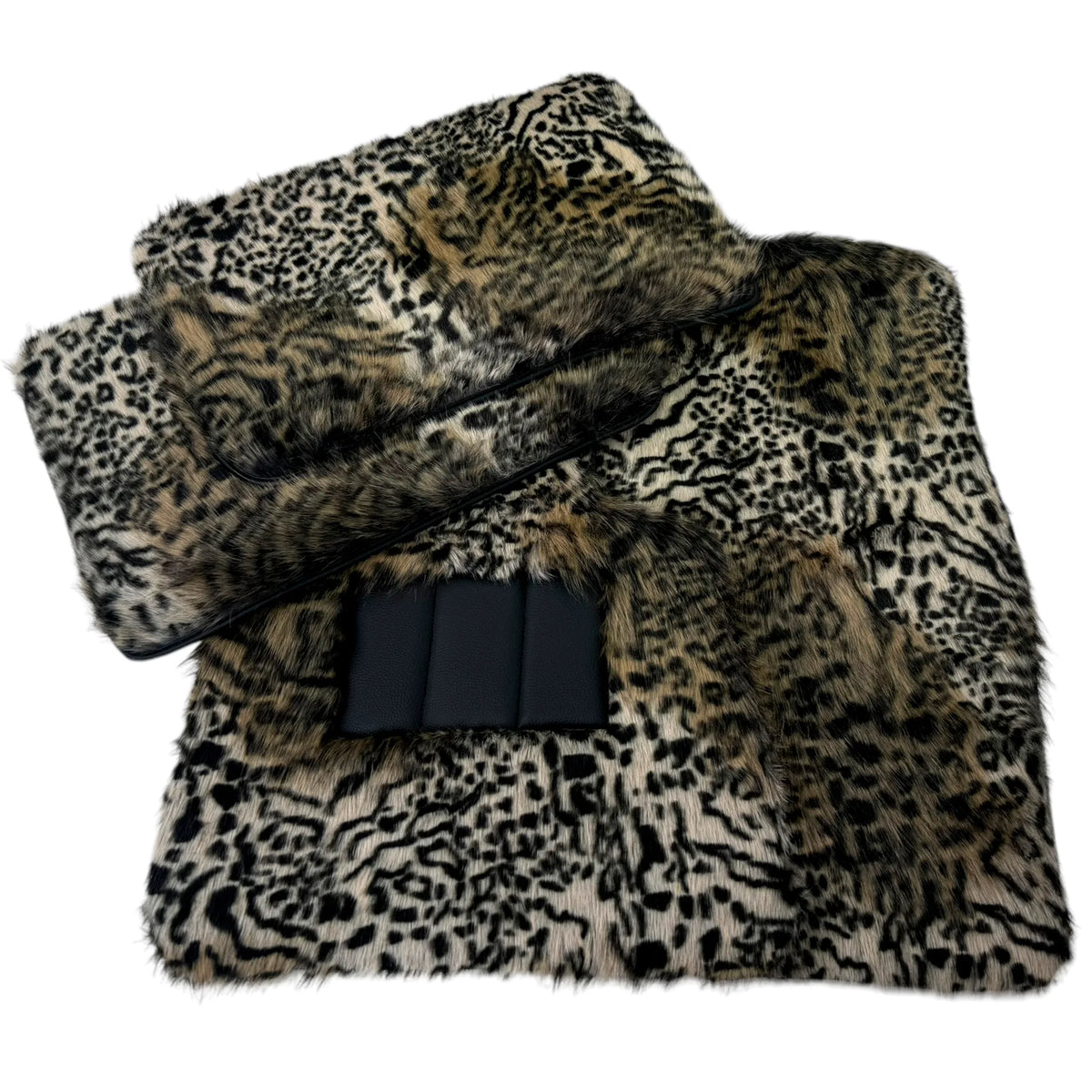 Leopard Fur Floor Mats for Rolls-Royce Ghost Series II (2021-2024)