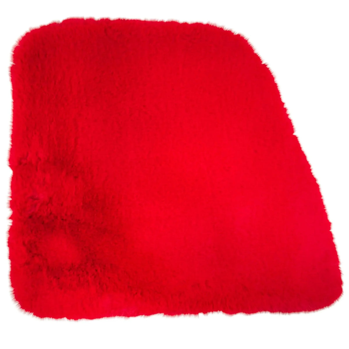 Red Sheepskin Floor Mats for Ferrari 296 GTB (2022-2027)